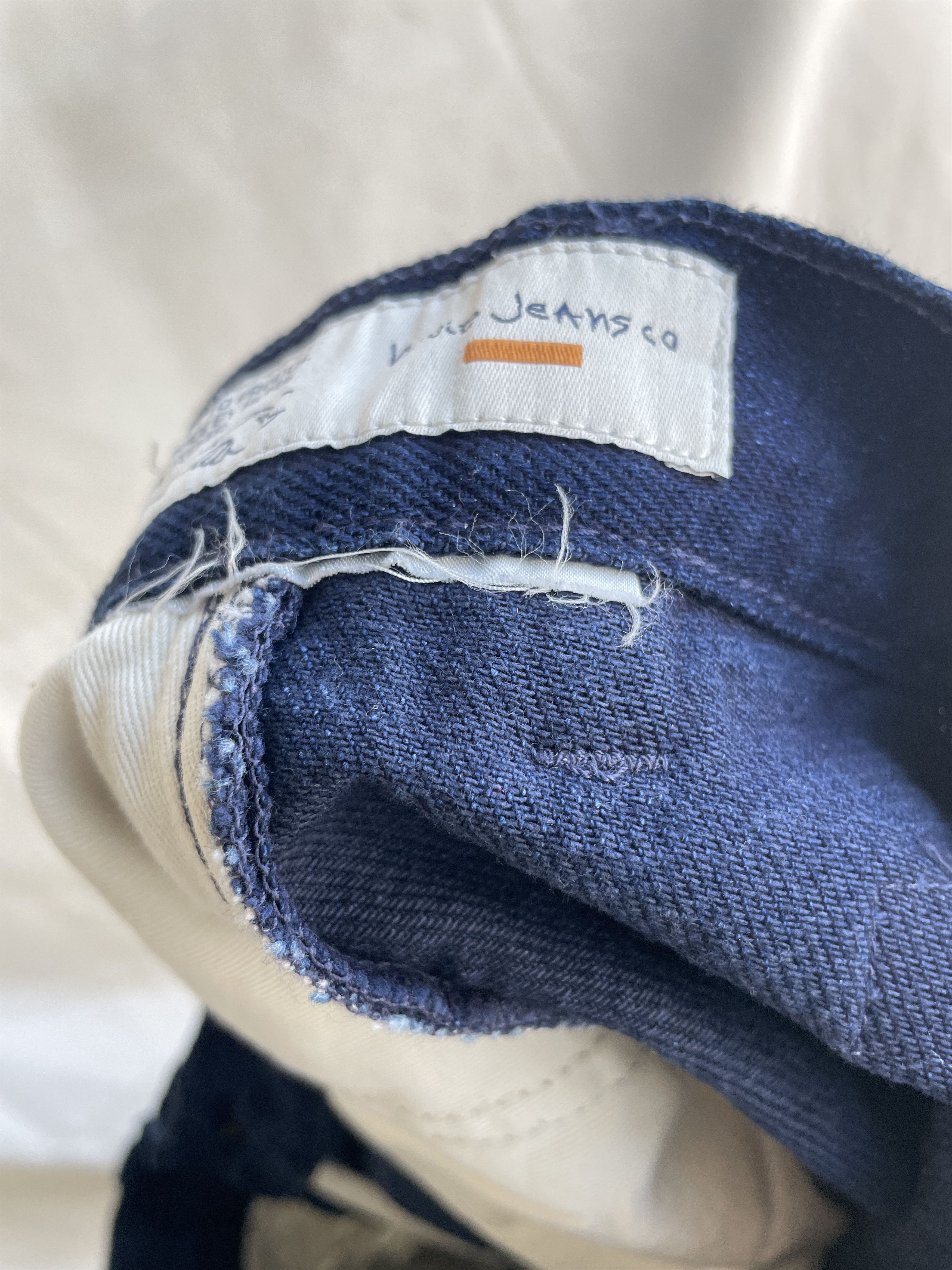 Nudie Jeans Nudie Jeans Indigo Relaxed Denim Work Pants Size 31x30 Size US 30 / EU 46 - 10 Thumbnail