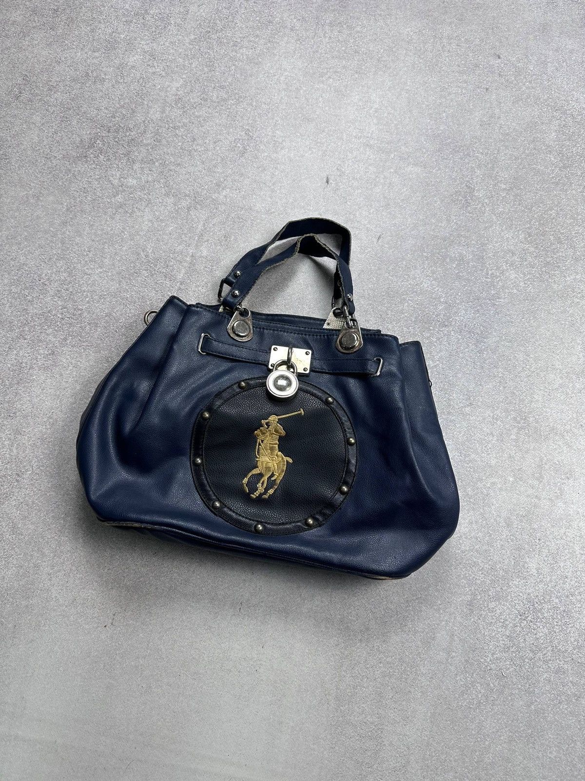 Polo Ralph Lauren Vintage Polo Ralph Lauren Shoulder Bag Big Pony Rare Size ONE SIZE - 2 Thumbnail