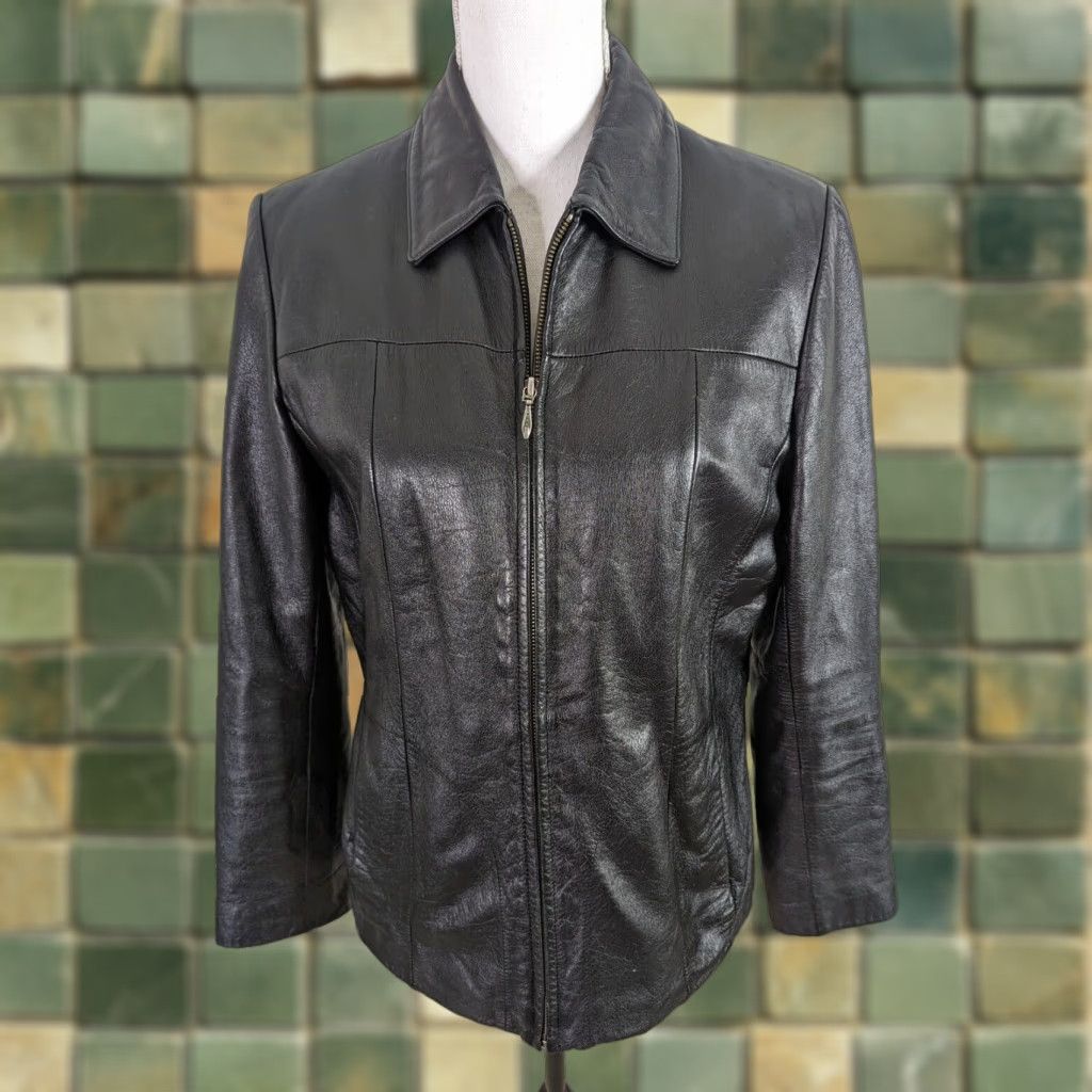 Vintage VINTAGE Wilsons Leather Jacket Size M / US 6-8 / IT 42-44 - 1 Thumbnail