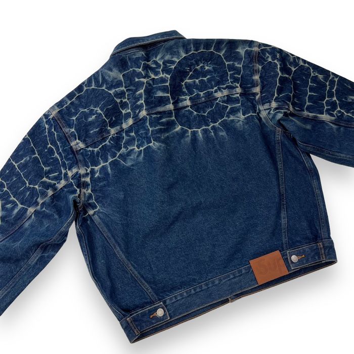 Supreme Supreme Shibori Denim Trucker Jacket | Grailed