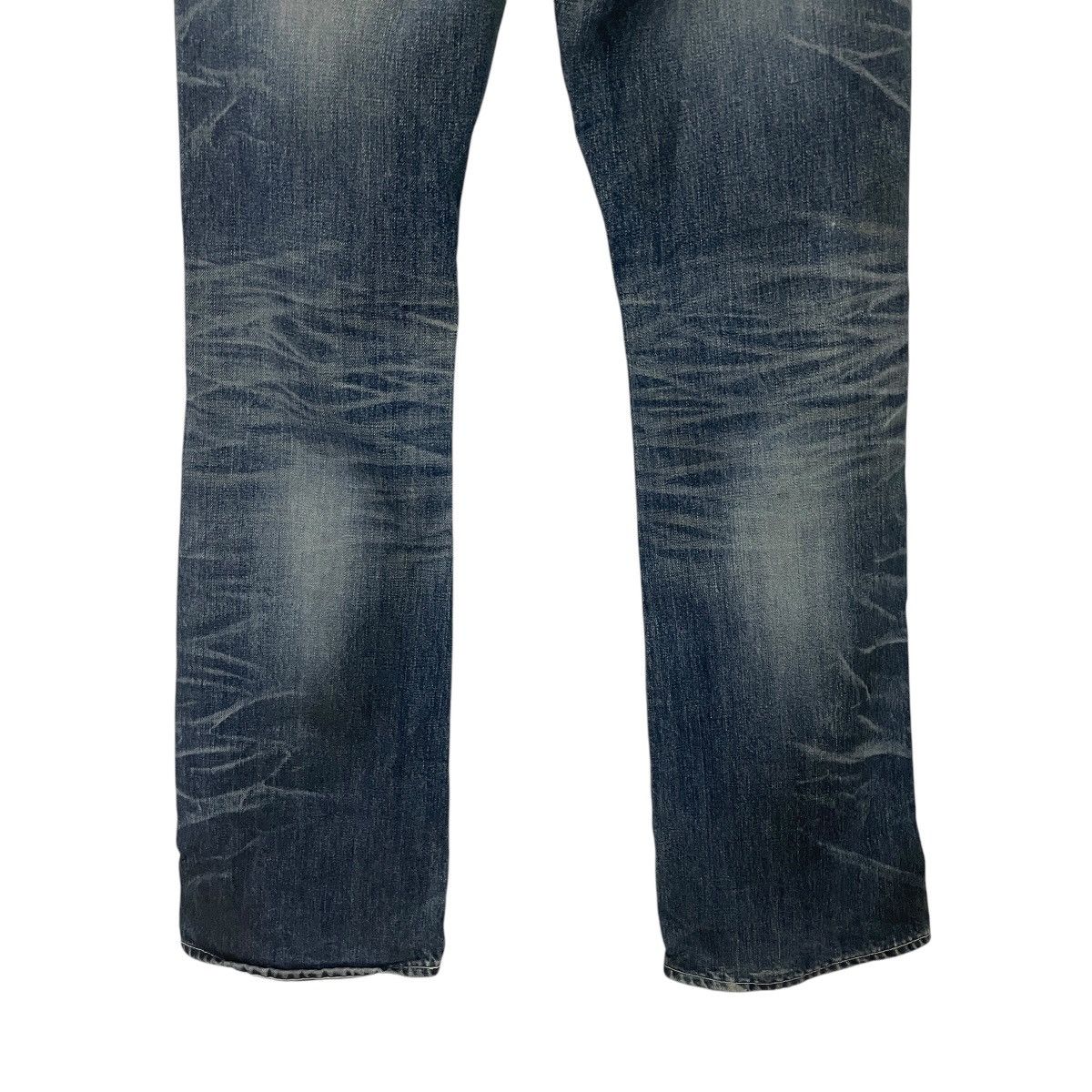 Murder License Vintage Murder License Japan Distressed Denim Jeans Size 33" - 9 Thumbnail