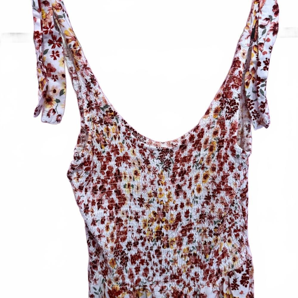 Designer Charming Floral Maxi Dress - Perfect for Summer Getaways Size M / US 6-8 / IT 42-44 - 3 Thumbnail