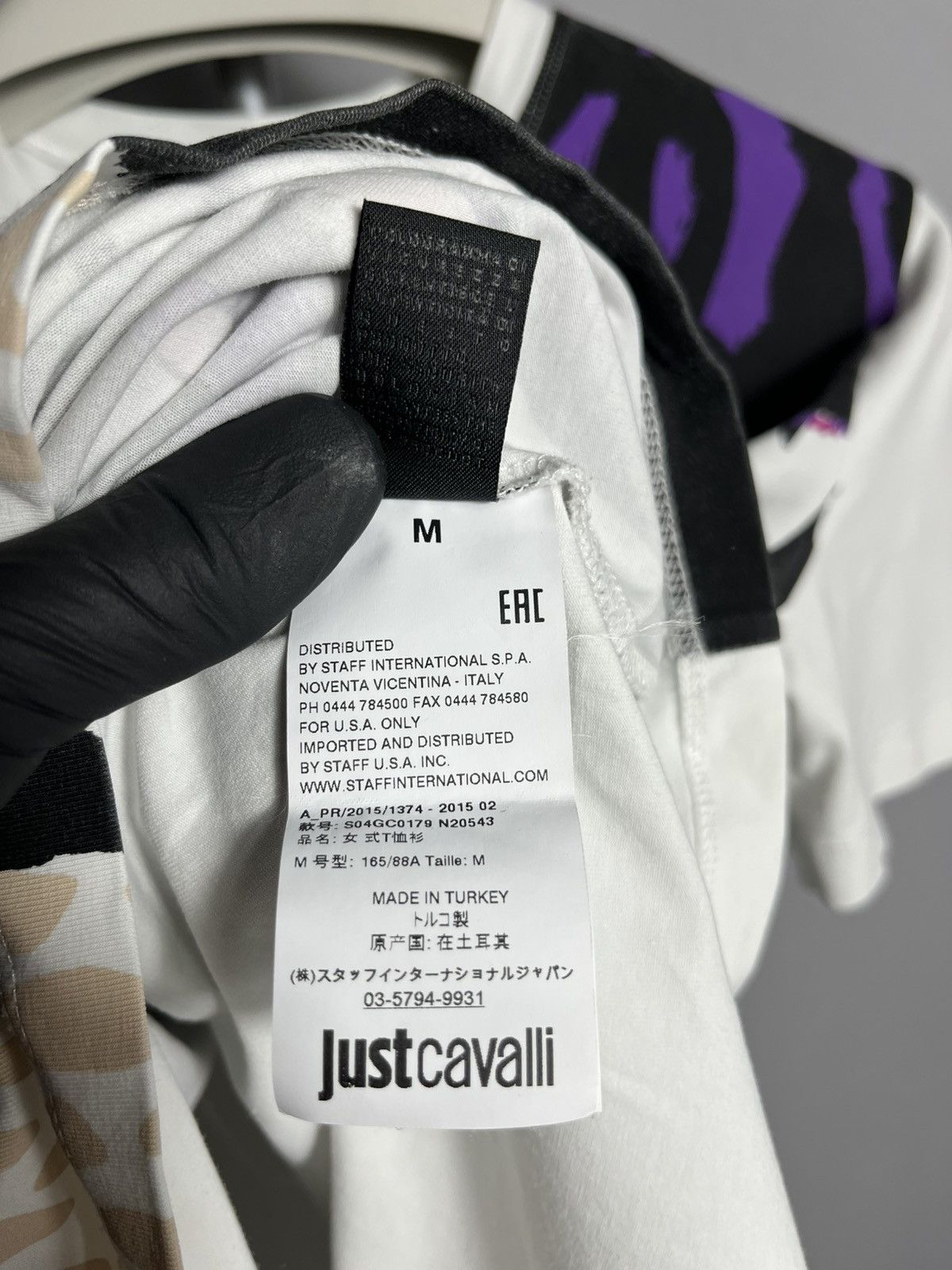 Just Cavalli just cavalli graphic art print t-shirt men’s cotton Size US M / EU 48-50 / 2 - 7 Thumbnail
