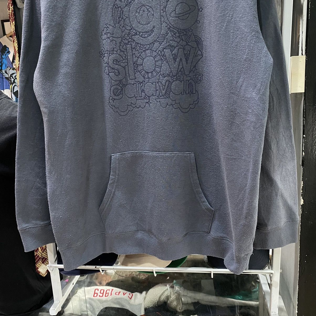 go slow caravan Go Slow Caravan With Pocket Sweatshirts Size 4 Big Logo Size US XL / EU 56 / 4 - 4 Thumbnail