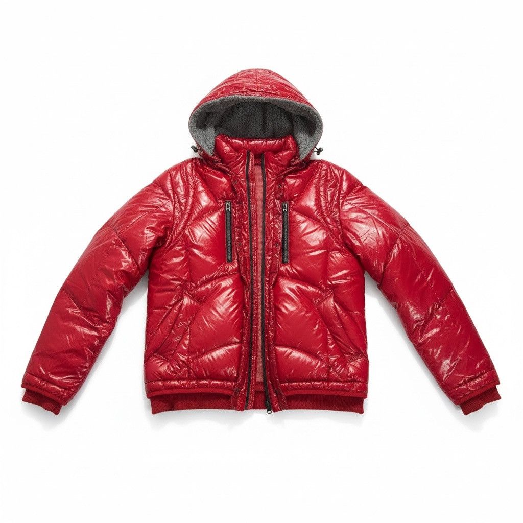 PPFM PPFM RED CONVERTIBLE PUFFER JACKET Size US M / EU 48-50 / 2 - 1 Thumbnail