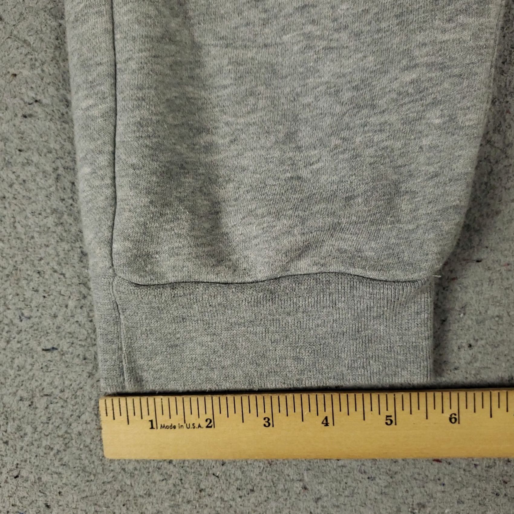 Nike Nike Pants Mens Large Gray Fleece Swoosh Fit Joggers Sweatpants Size US 33 - 6 Thumbnail