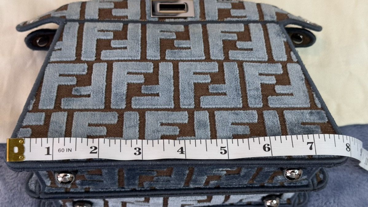 Fendi Fendi PEKaBOO ISeeU Petite Velluto Jaquard FF/VIT.GRACE Size ONE SIZE - 8 Thumbnail