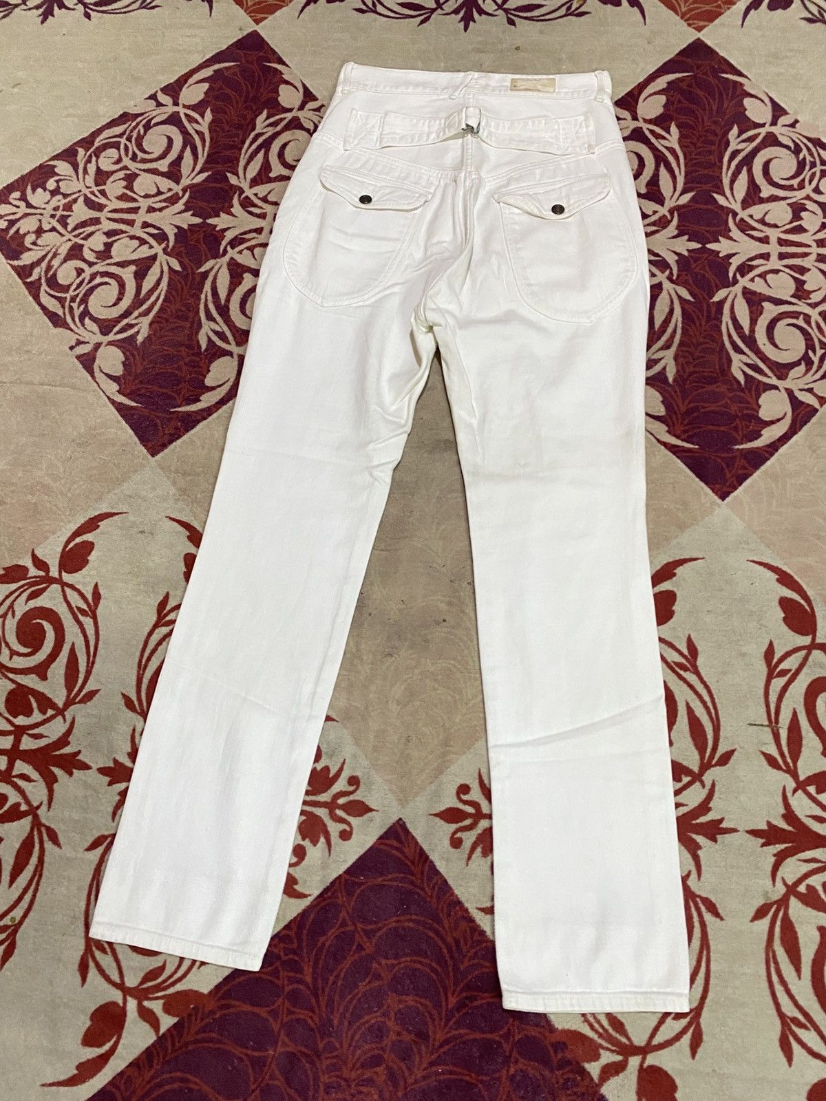 Kapital Kapital Japan Walt Pants White Denim Size US 26 / EU 42 - 11 Thumbnail