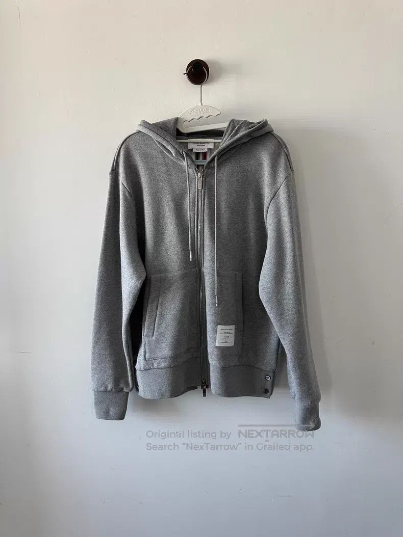 Thom Browne Thom Browne Back striped zipper jacket Size US S / EU 44-46 / 1 - 1 Thumbnail