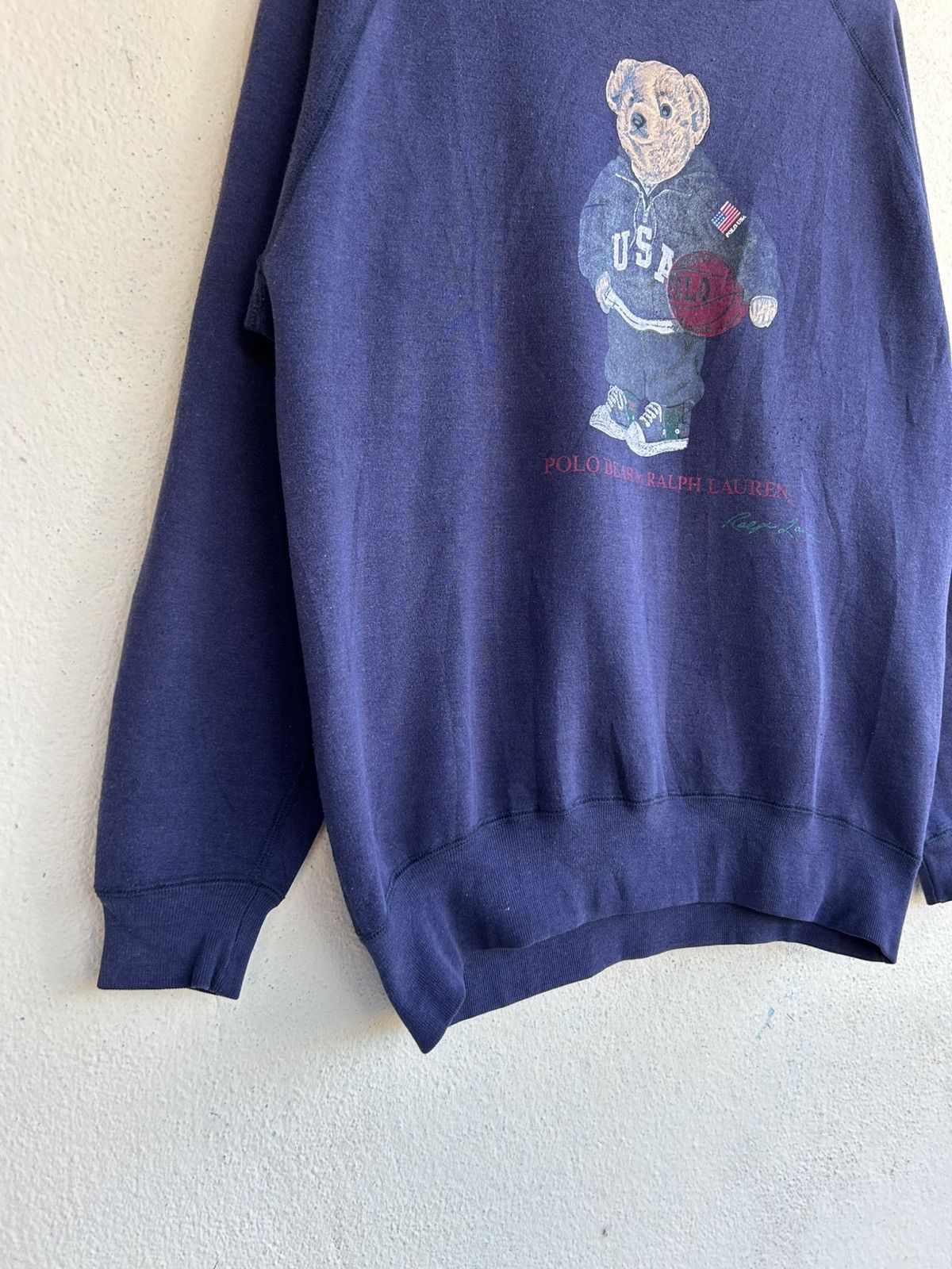 Polo Ralph Lauren Vintage Polo Bear by Ralph Lauren Sweatshirt Size US S / EU 44-46 / 1 - 5 Thumbnail