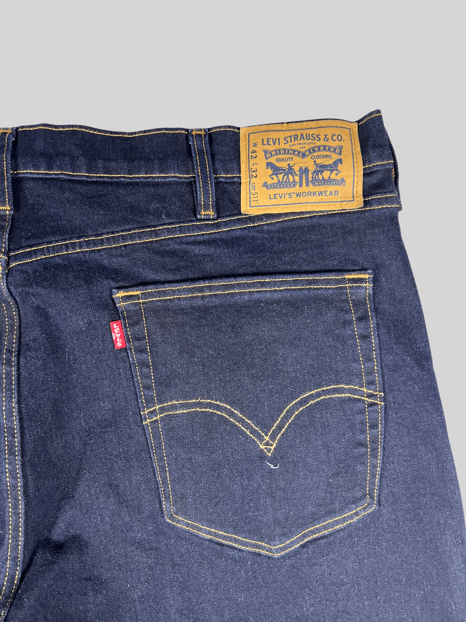 Levi's Levis 511 W42 L32 Jeans Raw Denim Size US 42 / EU 58 - 7 Thumbnail