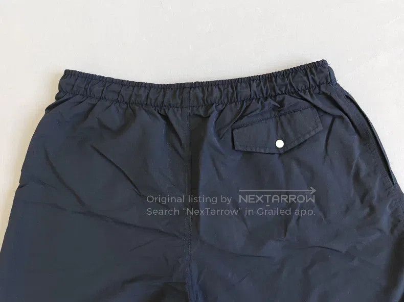 Hermes Hermes size L Men's Casual Sport Shorts, Navy Blue, 100% Ny Size US 27 - 5 Thumbnail