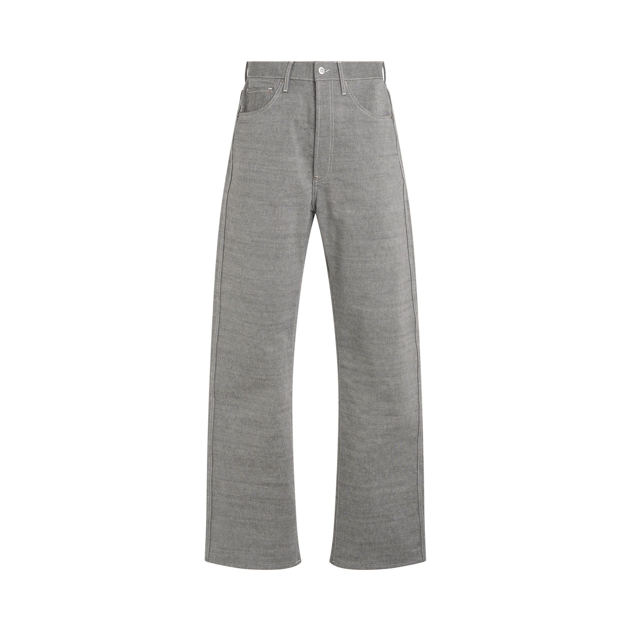 Maison Margiela o1mris0824 5 Pocket Pants in Caviar Size US 30 / EU 46 - 1 Thumbnail