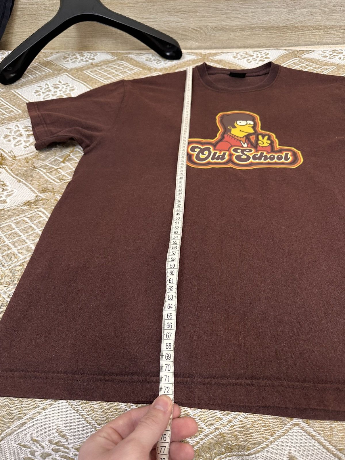 The Simpsons 🔥 Vintage The Simpsons Old School T Shirt Cartoon USA Homer Size US XL / EU 56 / 4 - 7 Thumbnail