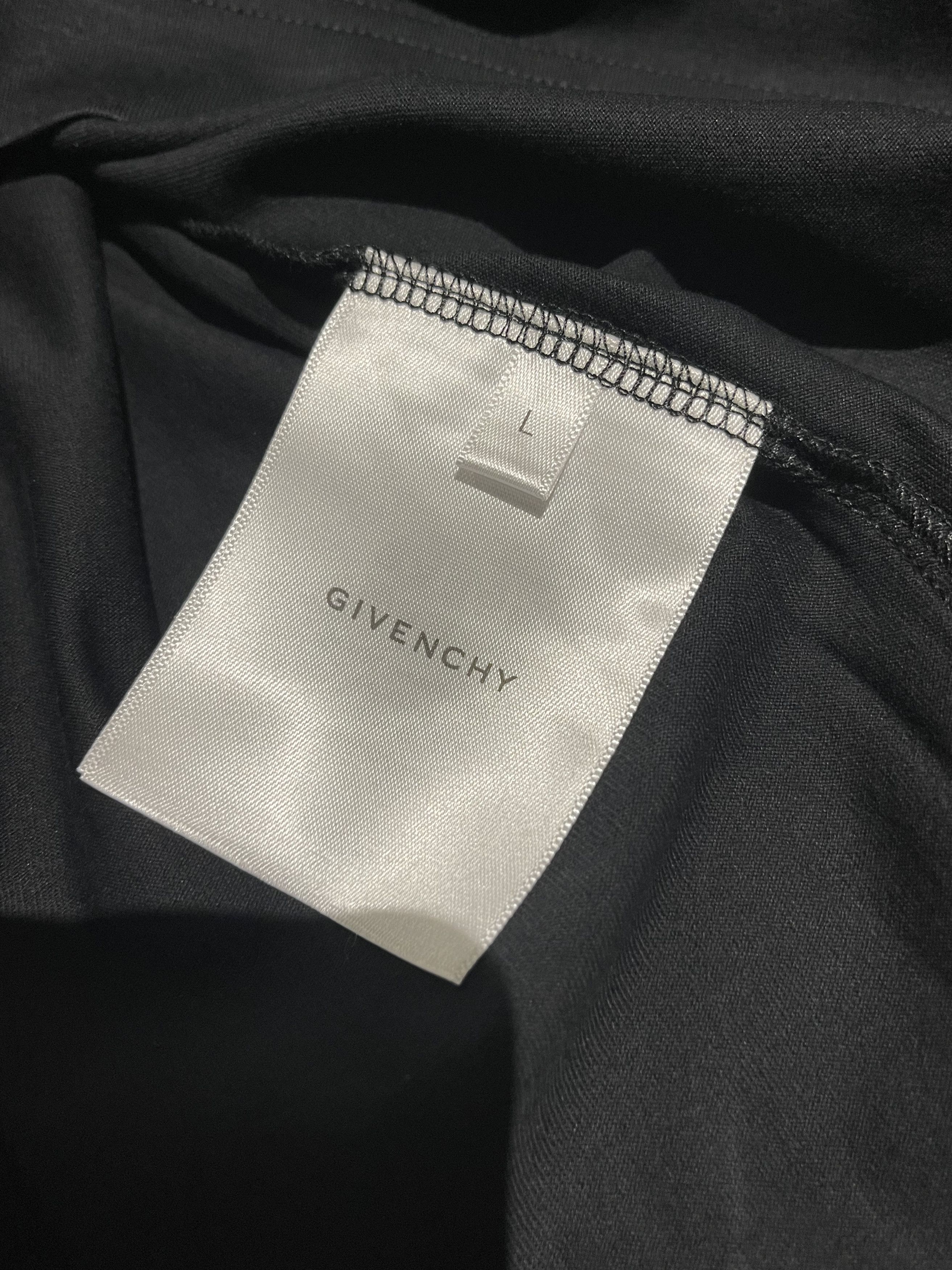 Givenchy Givenchy 4G Sketch Print Tee Black Size US L / EU 52-54 / 3 - 6 Thumbnail