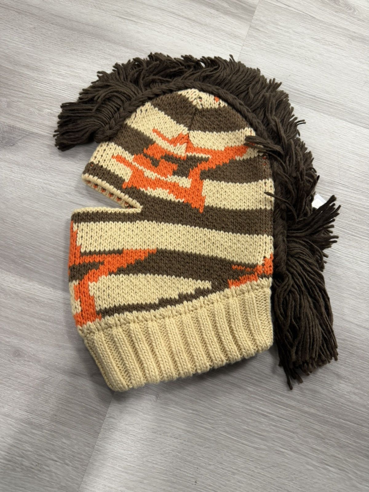 Sp5der Sp5der 5Star Mohawk Balaclava – Brown Size ONE SIZE - 2 Thumbnail