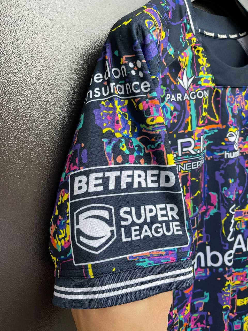 Hummel Hull FC Rugby Super League Spare Match Shirt 2023 Magic Size US M / EU 48-50 / 2 - 4 Thumbnail