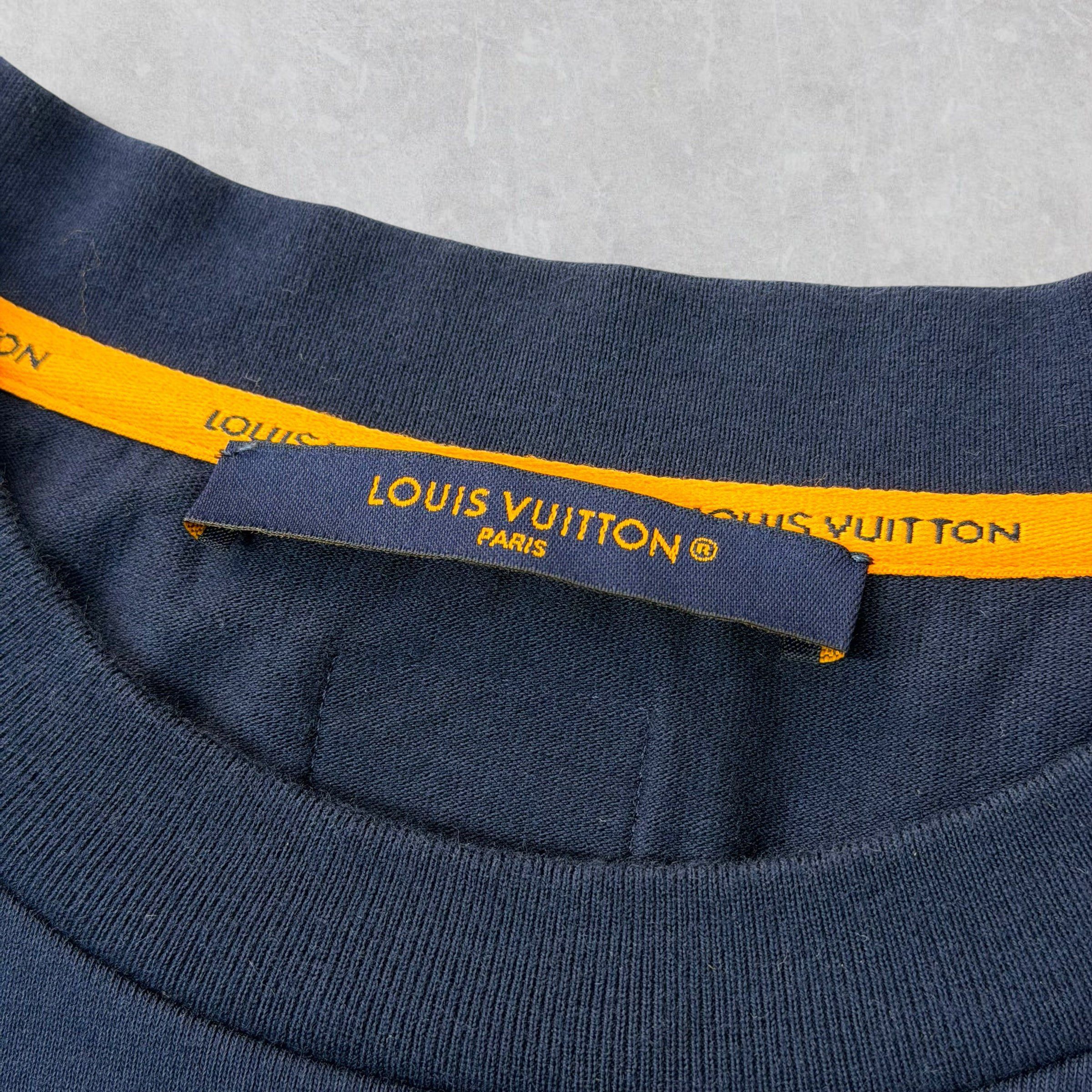 Louis Vuitton Louis Vuitton x Nigo Embroidered Tee L Size US L / EU 52-54 / 3 - 5 Thumbnail