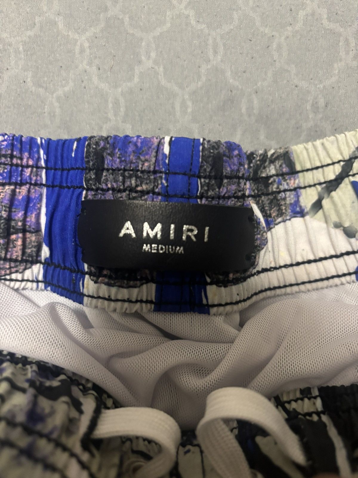 Amiri Amiri paint drip swim trunks Size US 32 / EU 48 - 3 Thumbnail