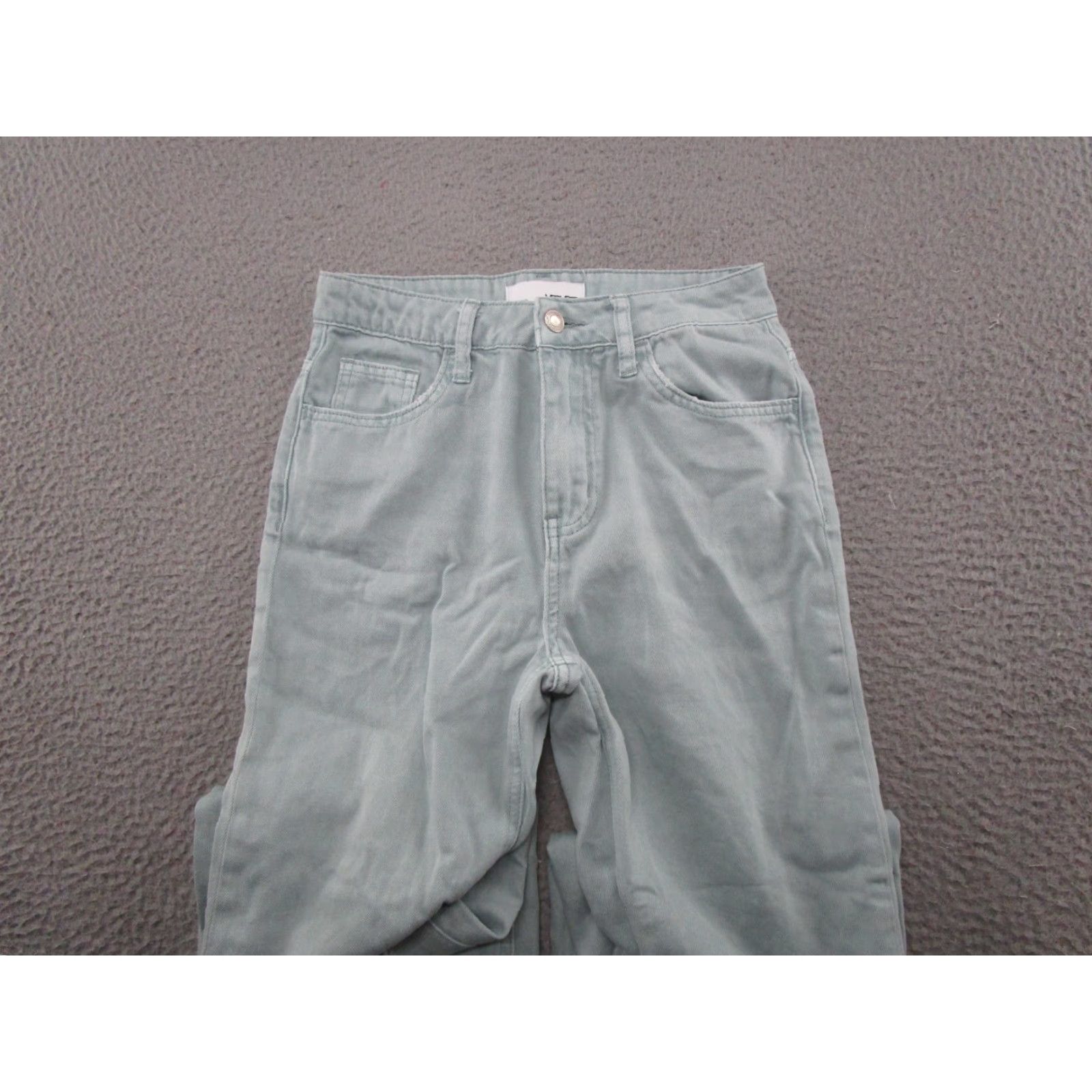 Denime Vervet Los Angeles Wide-Leg Jeans 24 Distressed Denim Blue Women 5-Pocket Regular Size 24 Shoes? Size 42" / US 20 - 3 Thumbnail