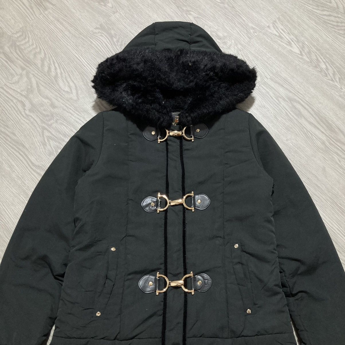 14th Addiction 2000s Vanity Glamourous Racoon Puffer Fur Jacket Gothic Punk Size US M / EU 48-50 / 2 - 4 Thumbnail