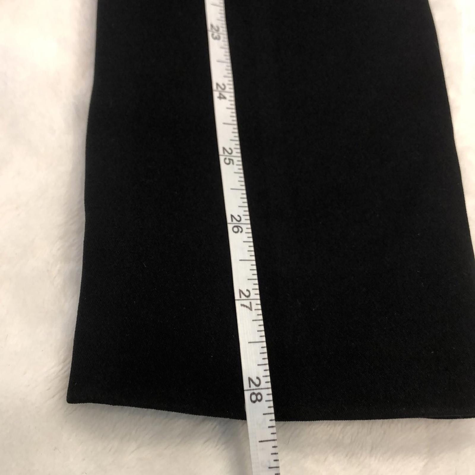 Nine West Nine West Black Blazer striped lined V neck button up SZ 2 Size XS / US 0-2 / IT 36-38 - 11 Thumbnail