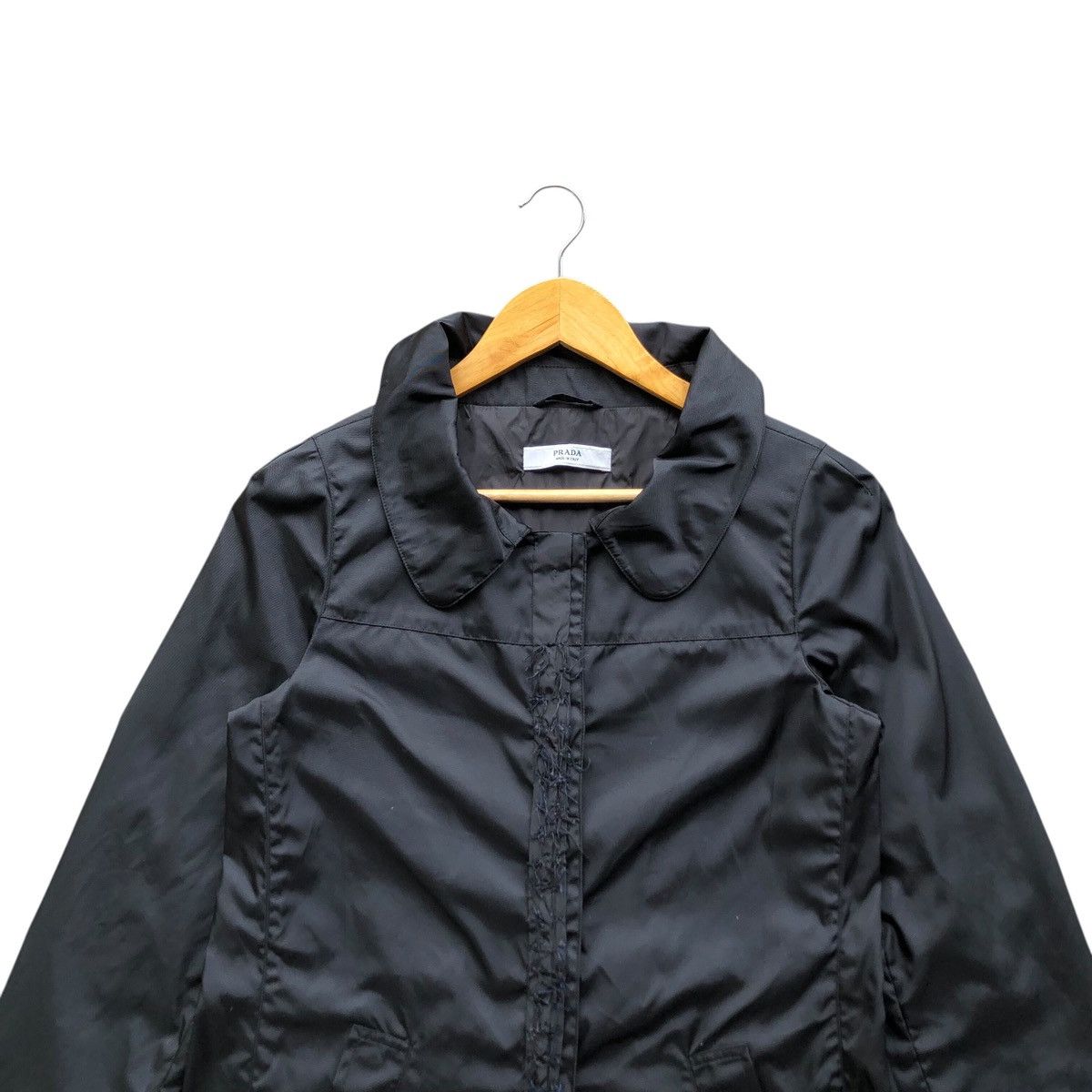 Prada PRADA nylon long jacket italy Size US XXS / EU 40 - 3 Thumbnail