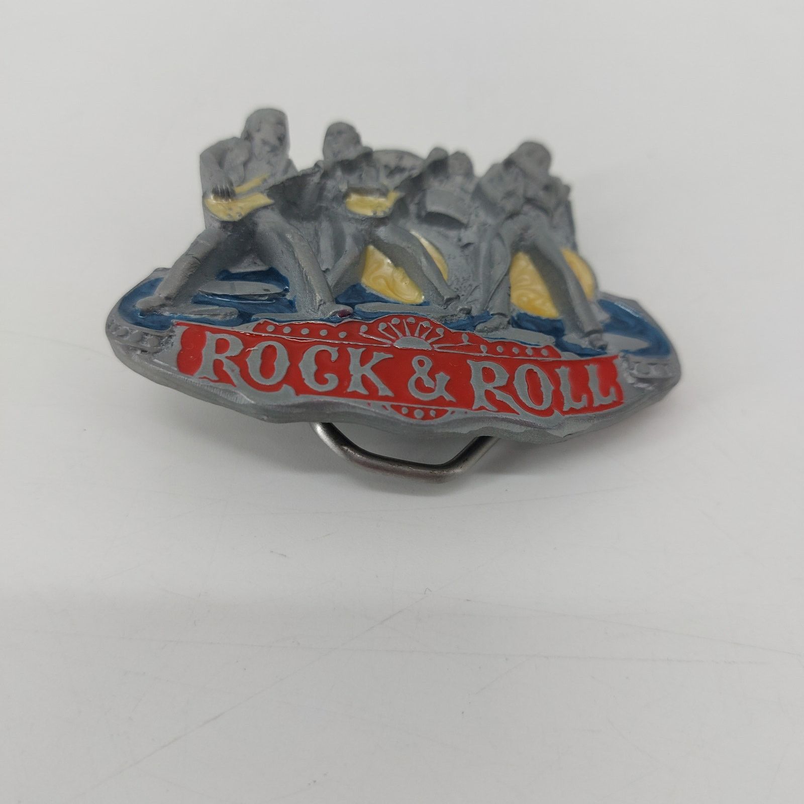 Vintage Rock & Roll Rockabily Band Belt Buckle Classic Oldies 50s Size ONE SIZE - 6 Thumbnail