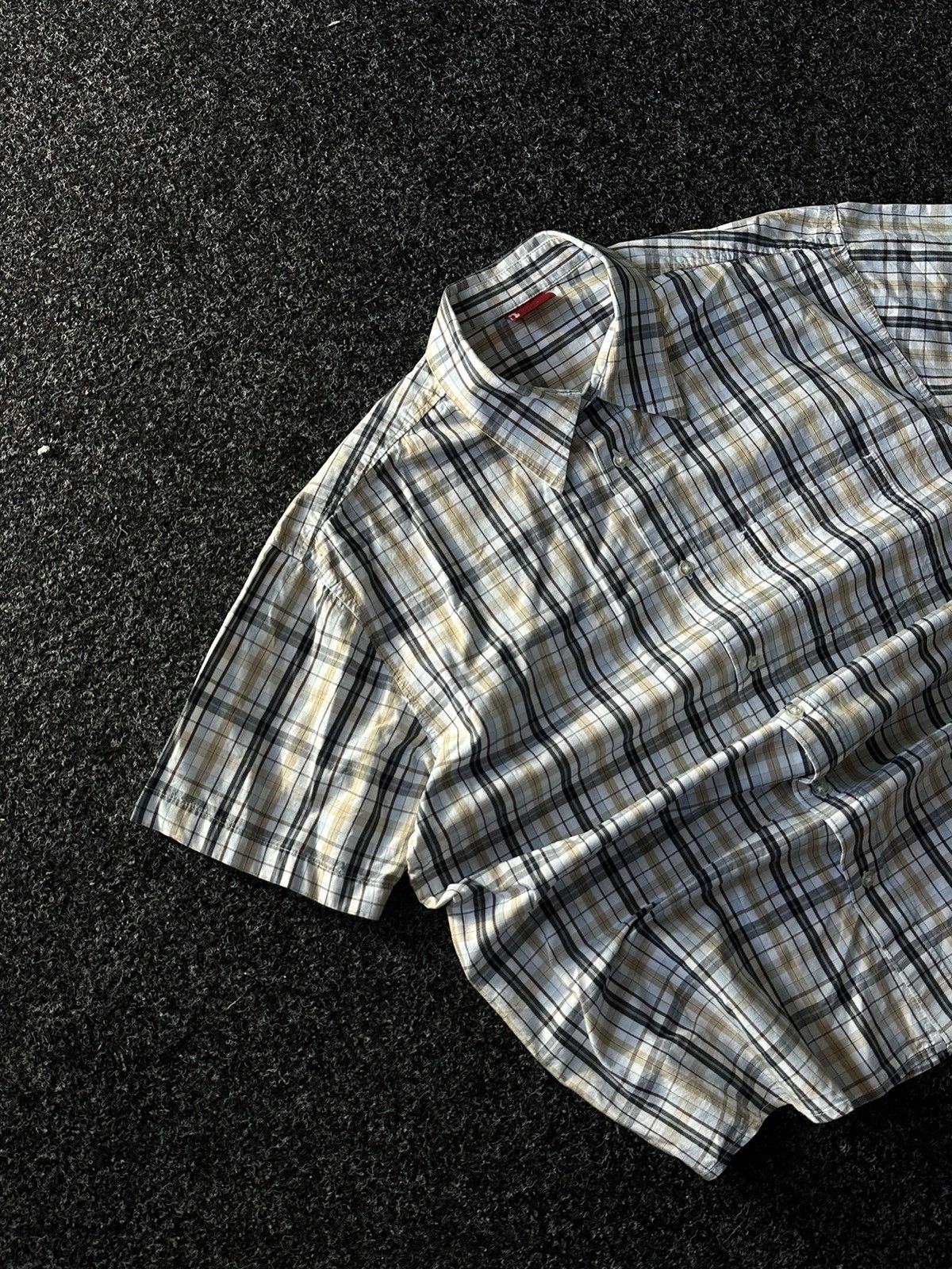 Levi's × Levi's Vintage Clothing × Vintage 🚨Vintage 90s RED TAB Levi’s Button Up SHORT sleeve Size US L / EU 52-54 / 3 - 2 Thumbnail