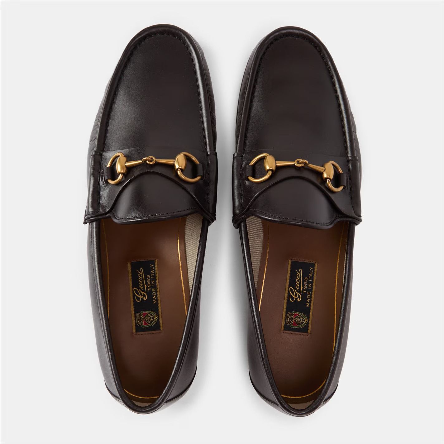 Gucci o1g2r1mq0426 Loafers in Dark Brown Size US 7.5 / EU 40-41 - 4 Thumbnail