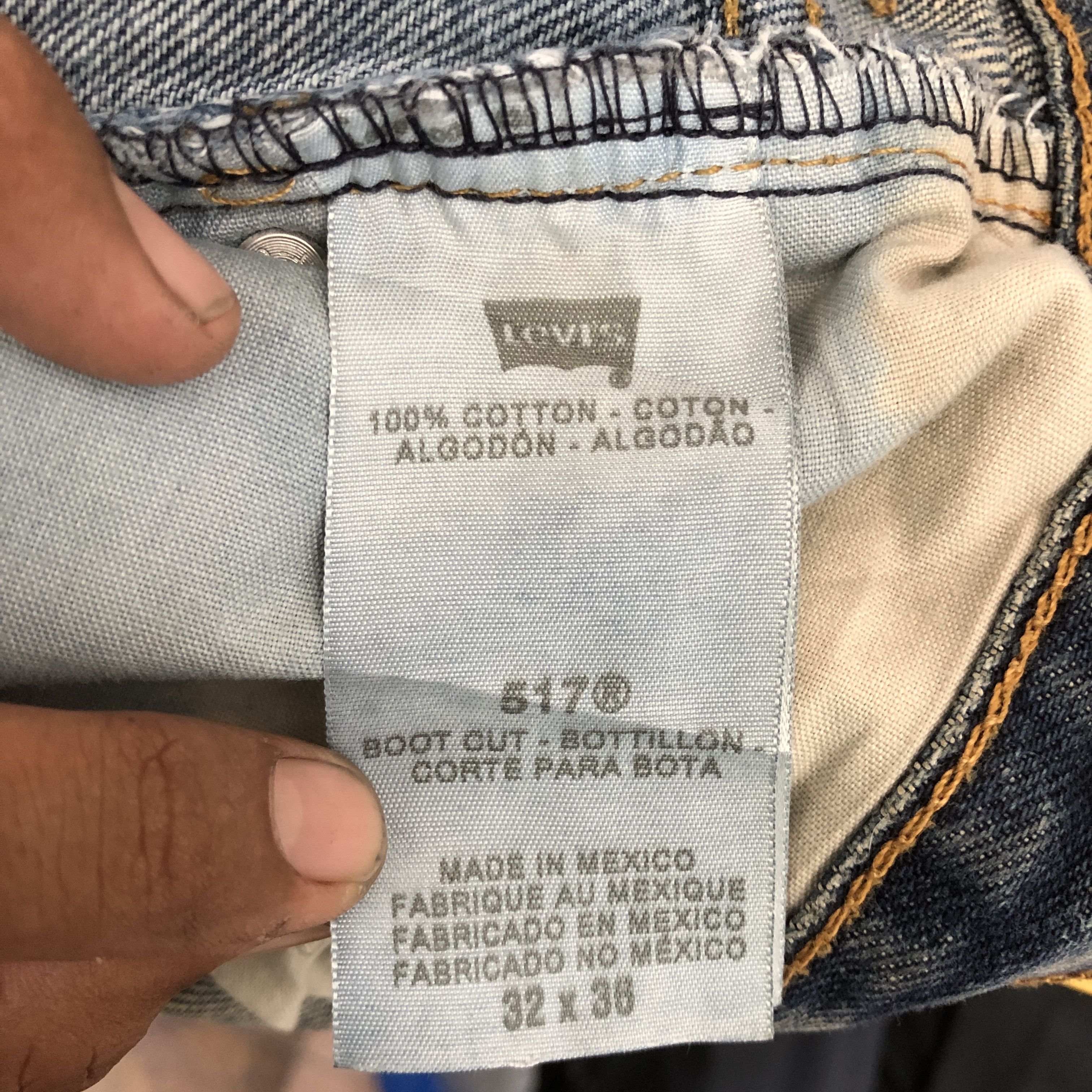 Levi's Vintage Y2K Levis 517 Jeans Levi's Bootcut Flare Denim Size US 32 / EU 48 - 10 Thumbnail