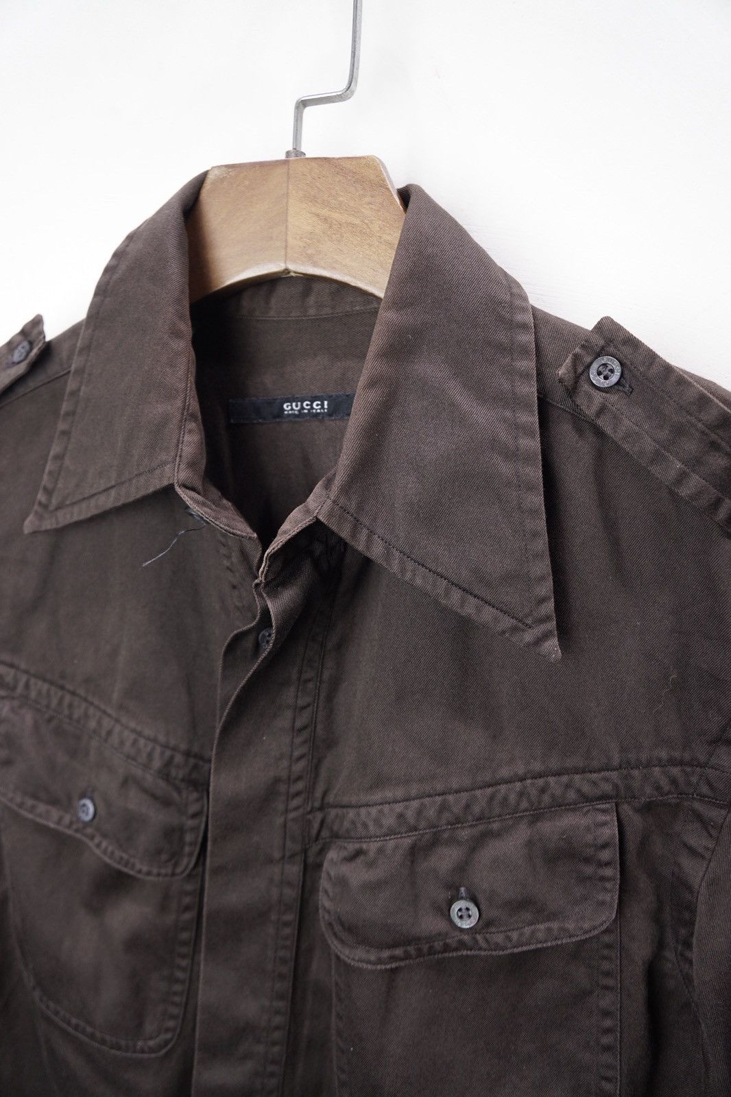 Gucci Gucci by Tom Ford SS96 Runway Shirt Size S / US 4 / IT 40 - 6 Thumbnail