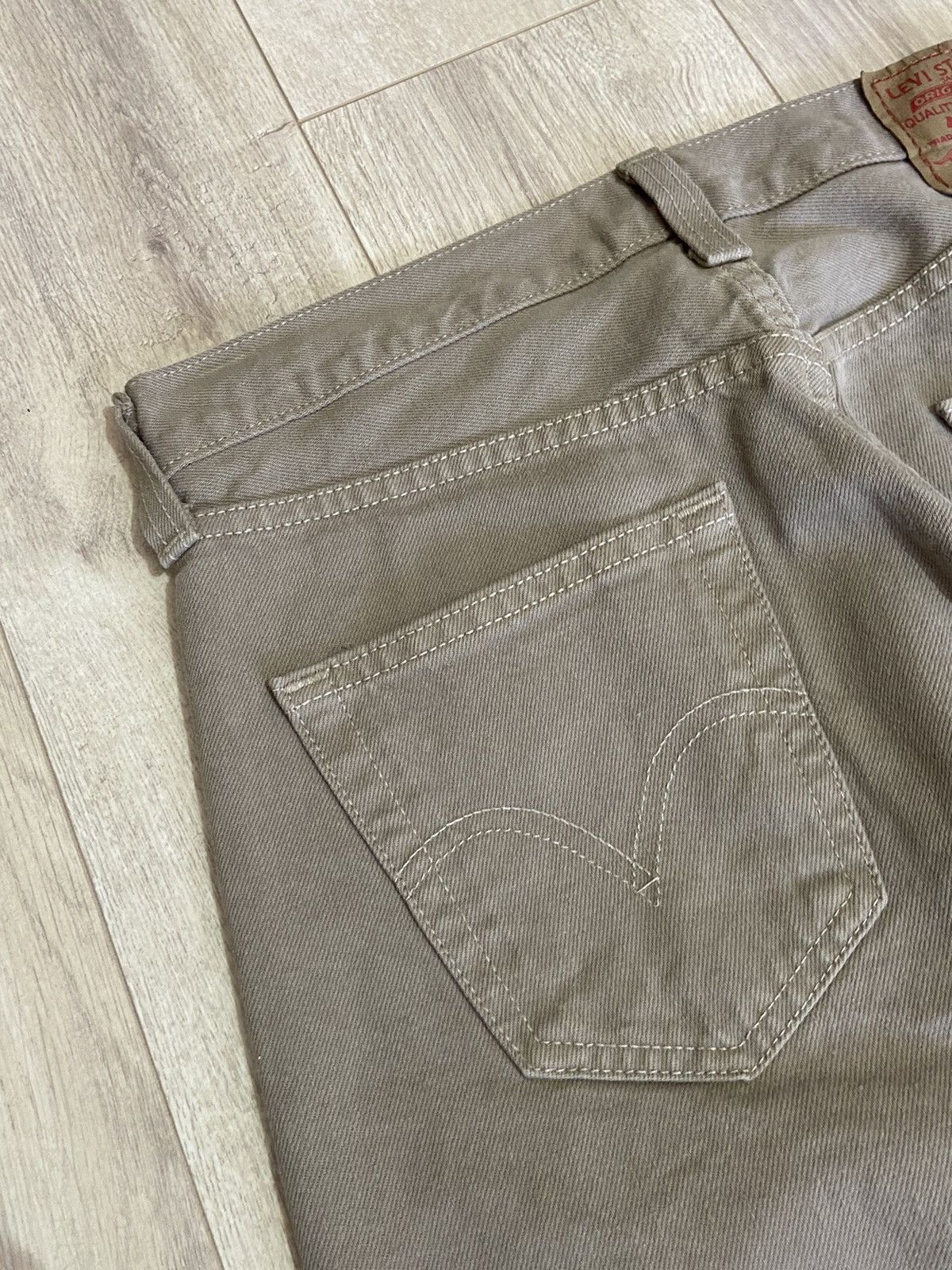Levi's × Vintage Levi’s 501 pants 90s vintage brown size W30 L30 Size US 30 / EU 46 - 5 Thumbnail