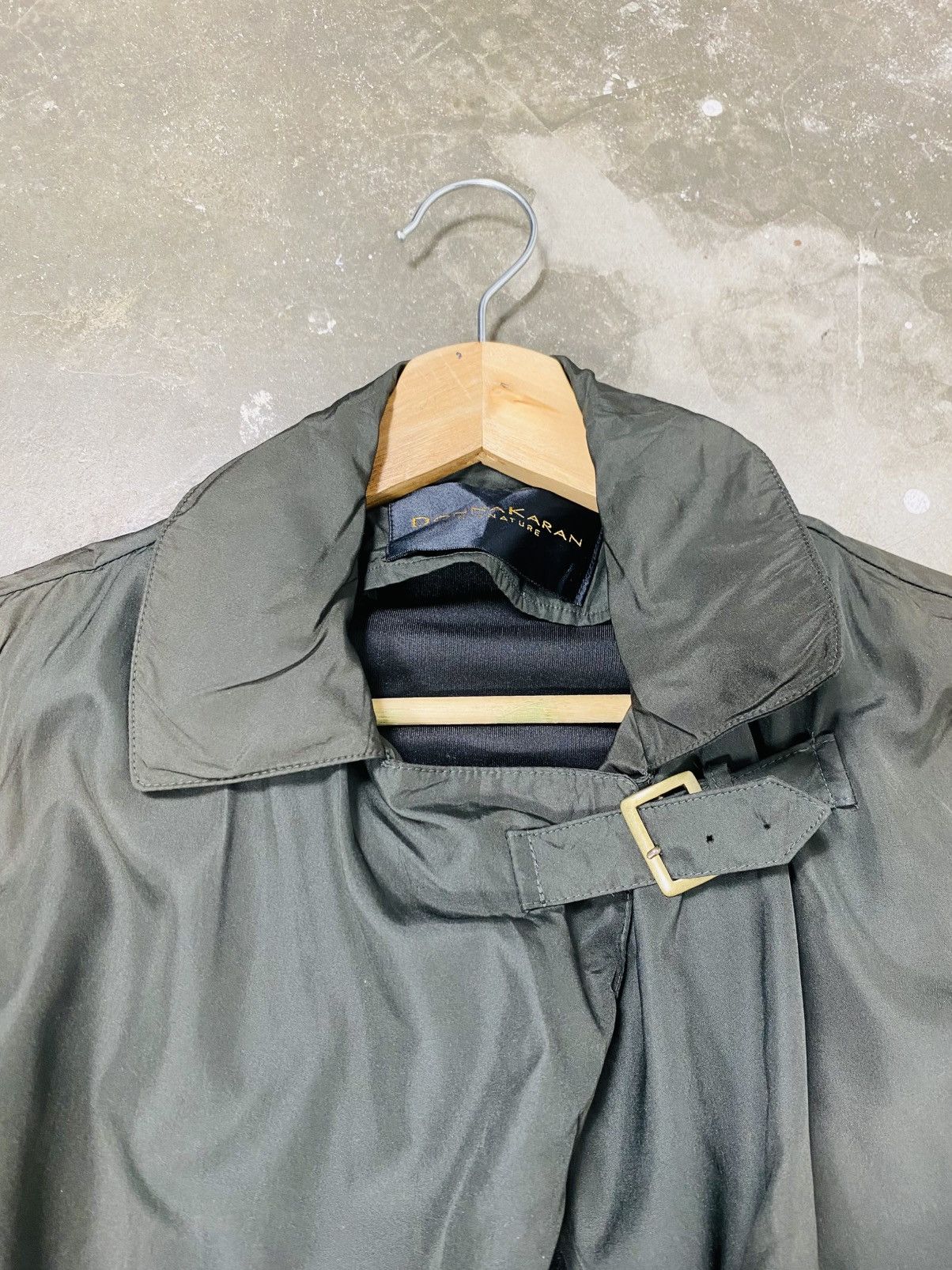 DKNY Rare Vintage Donna Karan Signature Non-Button Jacket Size M / US 6-8 / IT 42-44 - 9 Thumbnail