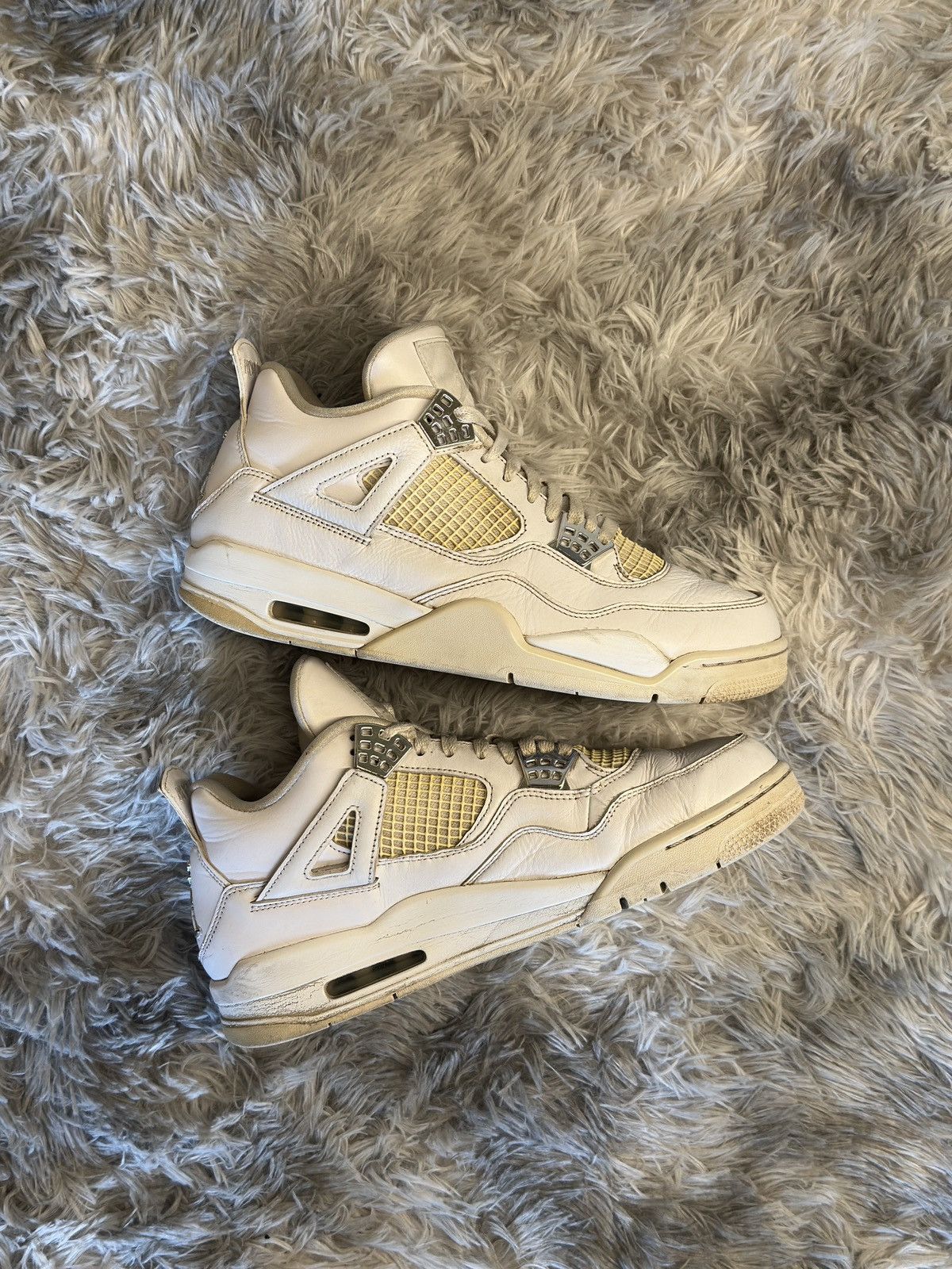 Jordan Brand Nike Air Jordan 4 Retro 2016 pure money white Size US 11 / EU 44 - 2 Thumbnail