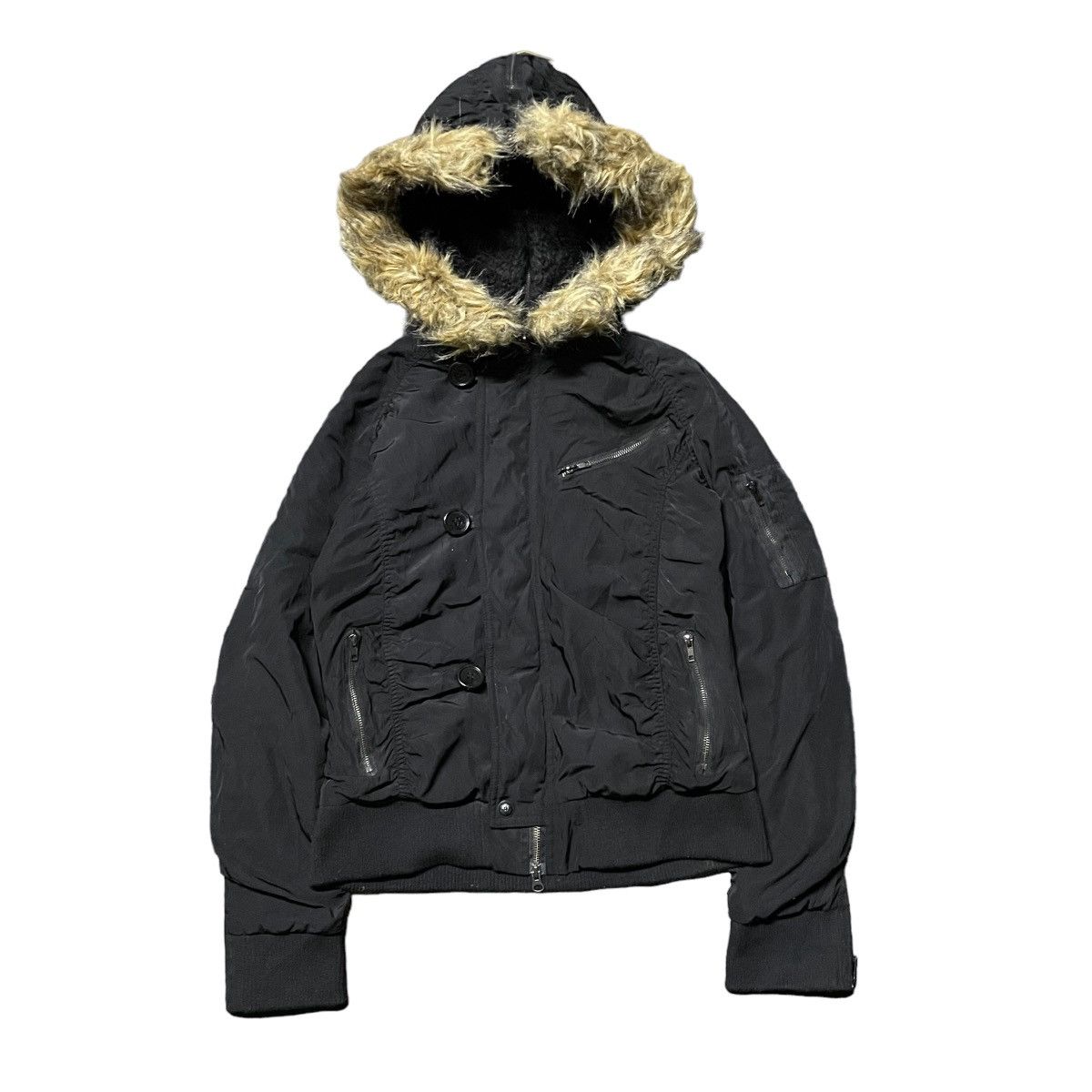 If Six Was Nine × Japanese Brand × Le Grande Bleu (L.G.B.) 💥Archive💥- Jackrose Type N3B Flight Jacket Furr Hooded Size US S / EU 44-46 / 1 - 1 Thumbnail