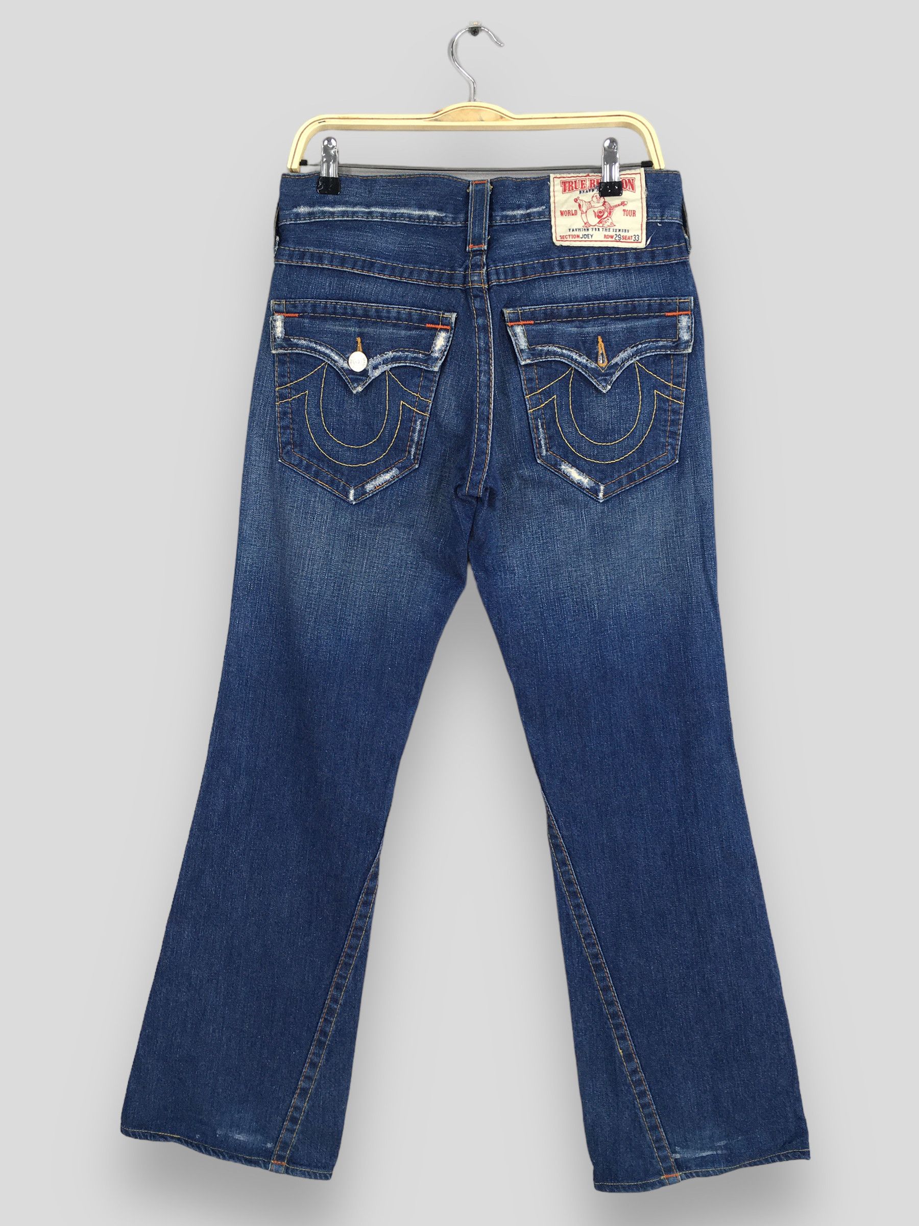 True Religion Size 30x31.5 True Religion Women's Bootcut Flared Denim S360 Size 30" / US 8 / IT 44 - 7 Thumbnail