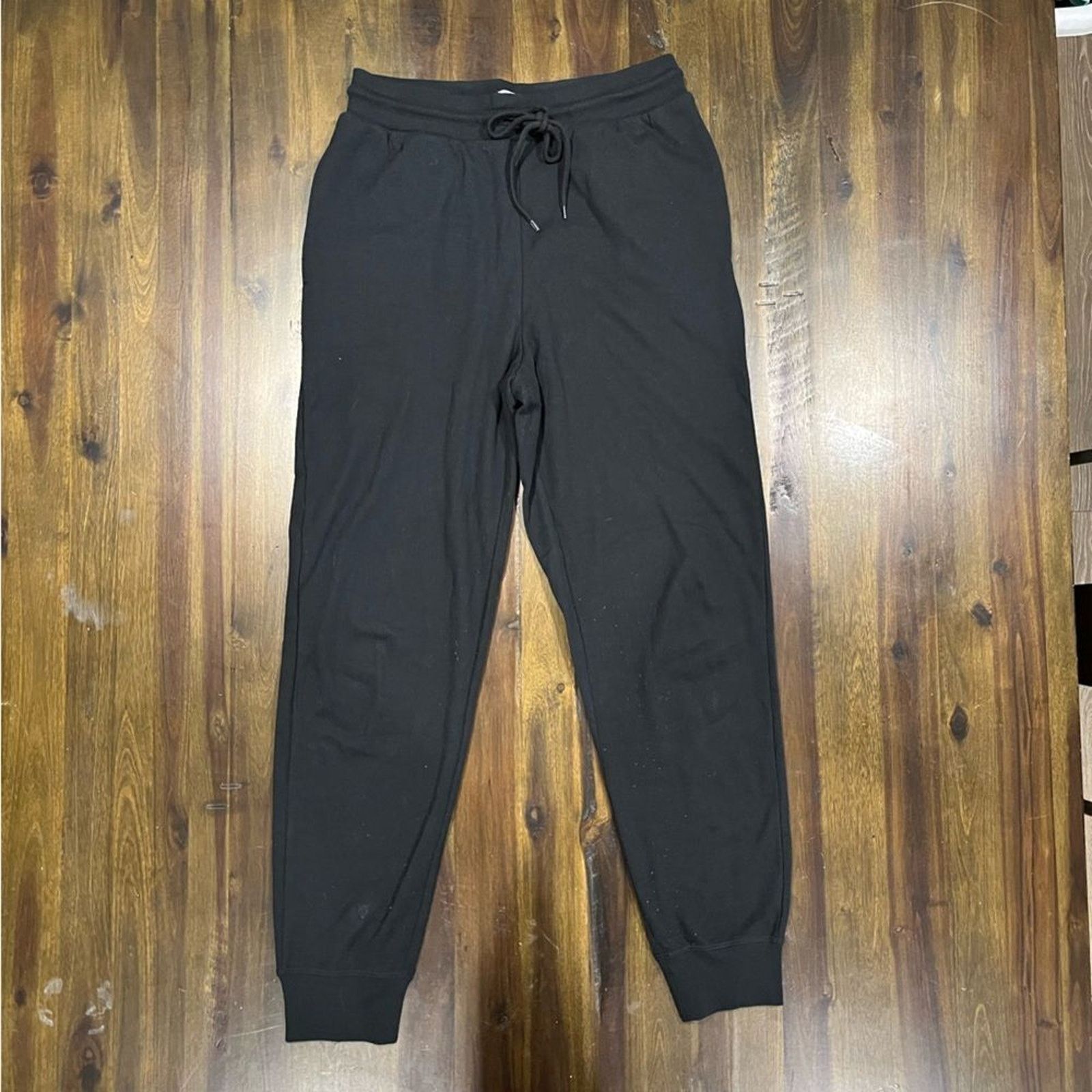 Vintage Sunday Best Aritzia Baby Waffle Jogger Black - Medium Size 26" / US 2 / IT 38 - 1 Thumbnail