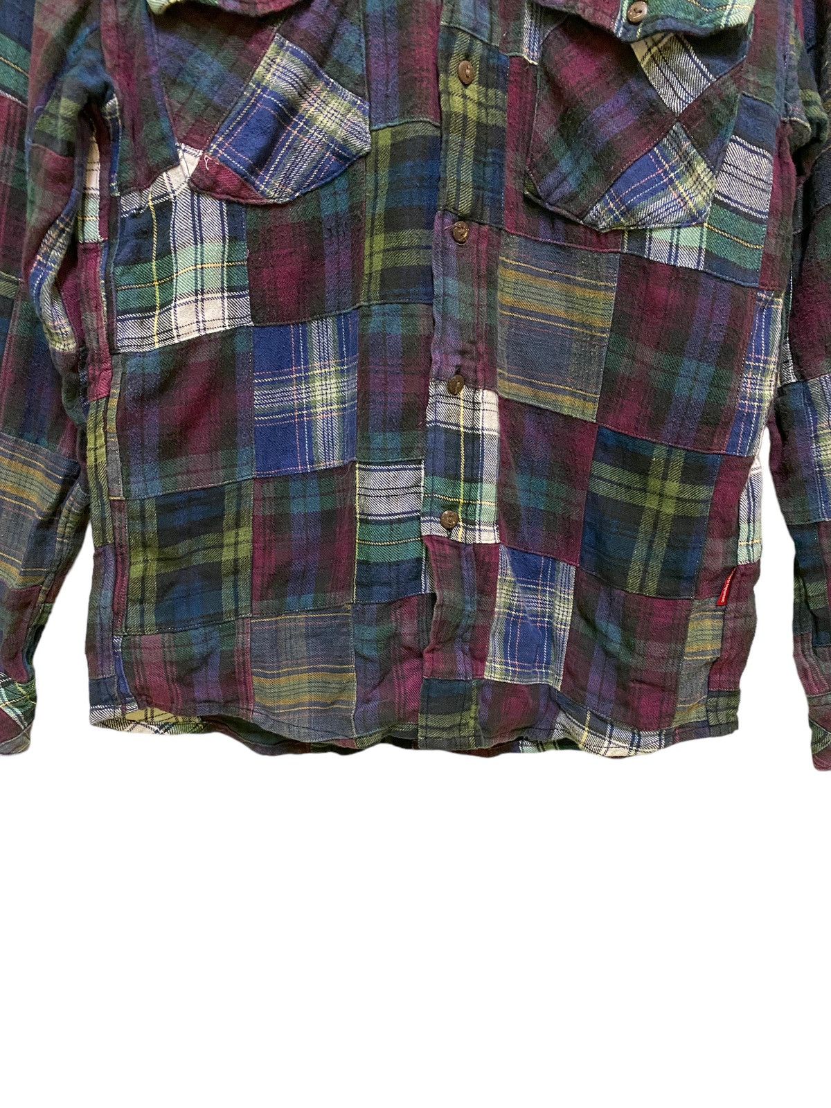 Japanese Brand Rules of Engagement Patchworks Rebuild Flannel Size US S / EU 44-46 / 1 - 5 Thumbnail