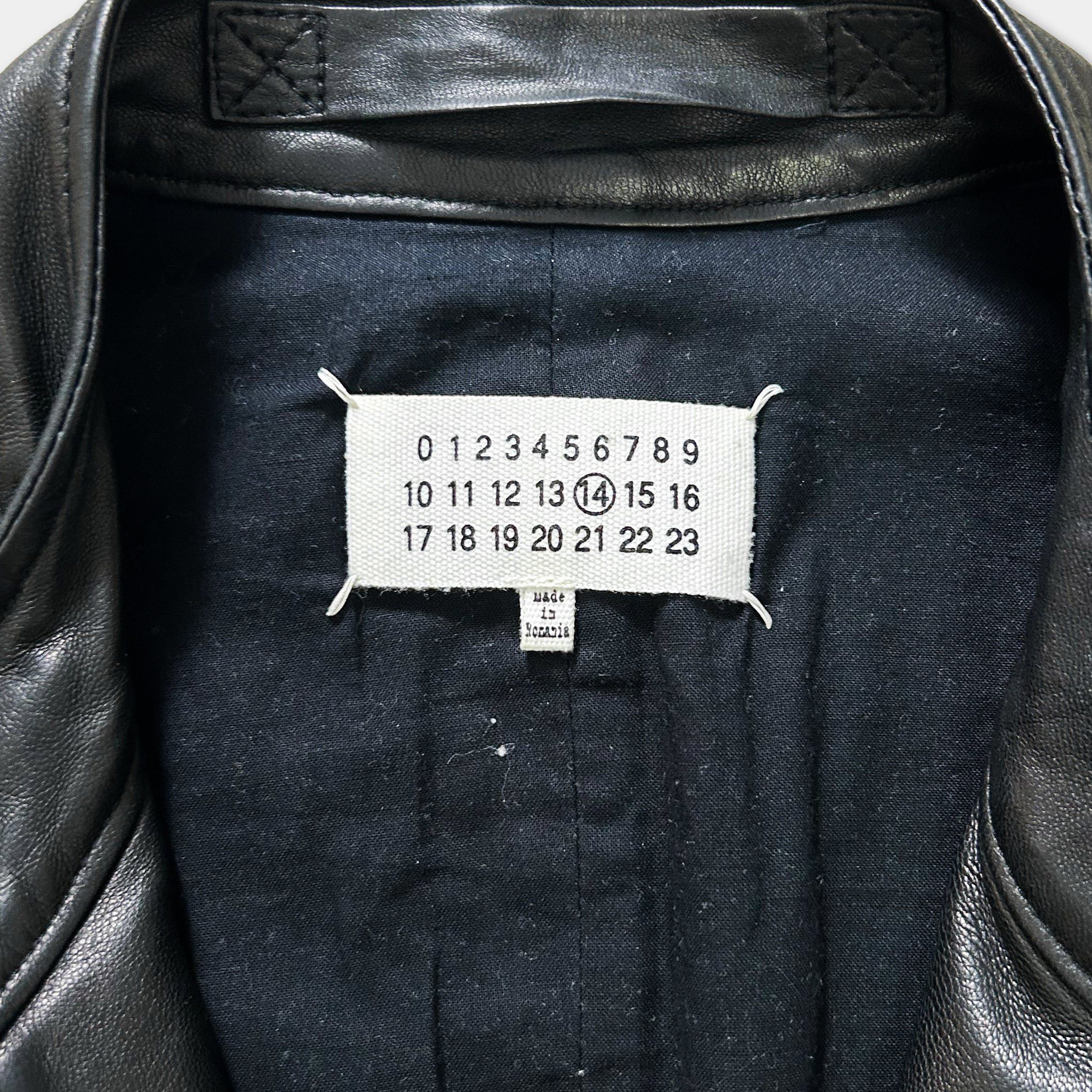 Maison Margiela Maison Martin Margiela 2000's Black Leather Multi Zipper Jac Size US S / EU 44-46 / 1 - 3 Thumbnail
