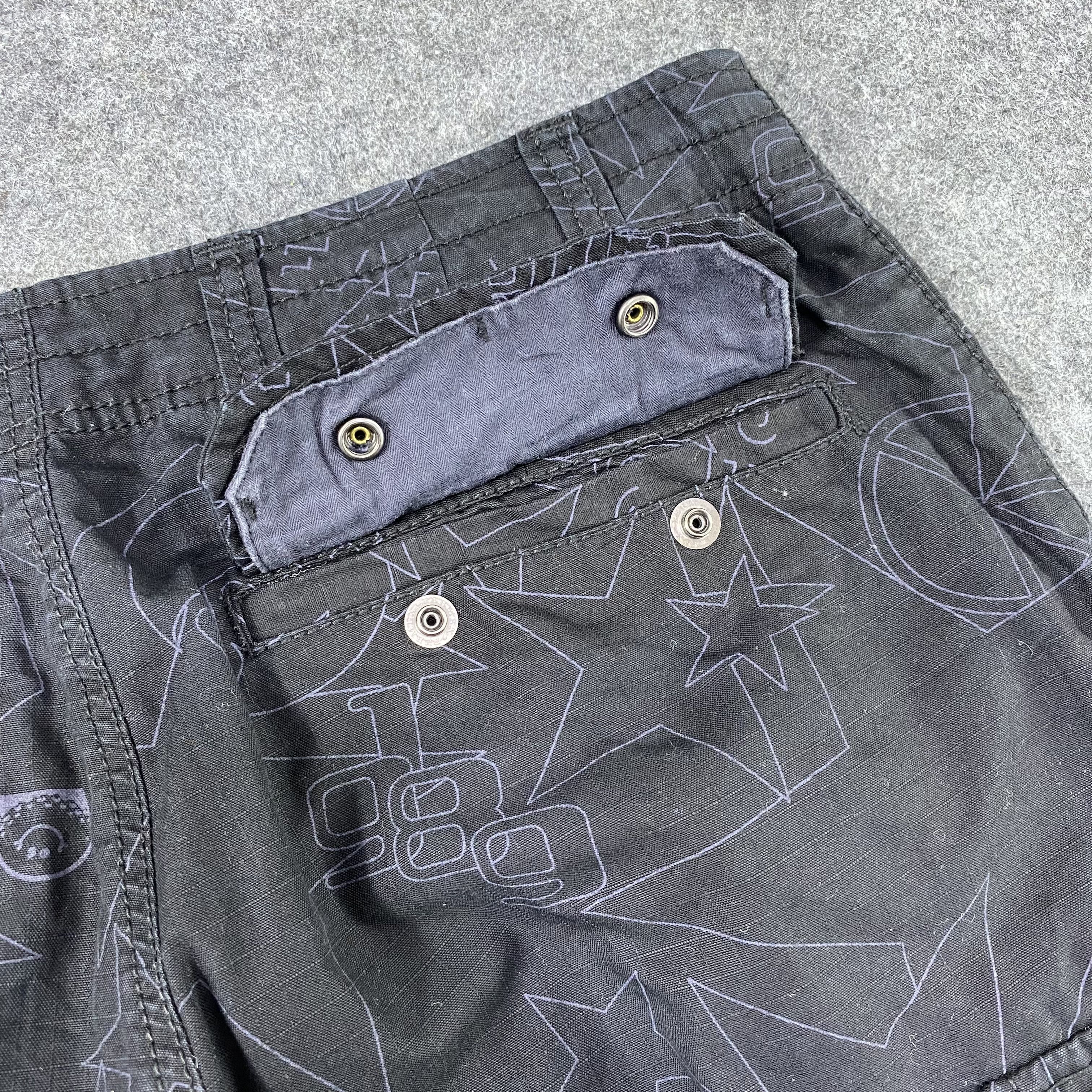Designer × Japanese Brand Vintage Pearly Gates Full Print Cargo Pants - C015 Size US 30 / EU 46 - 12 Thumbnail