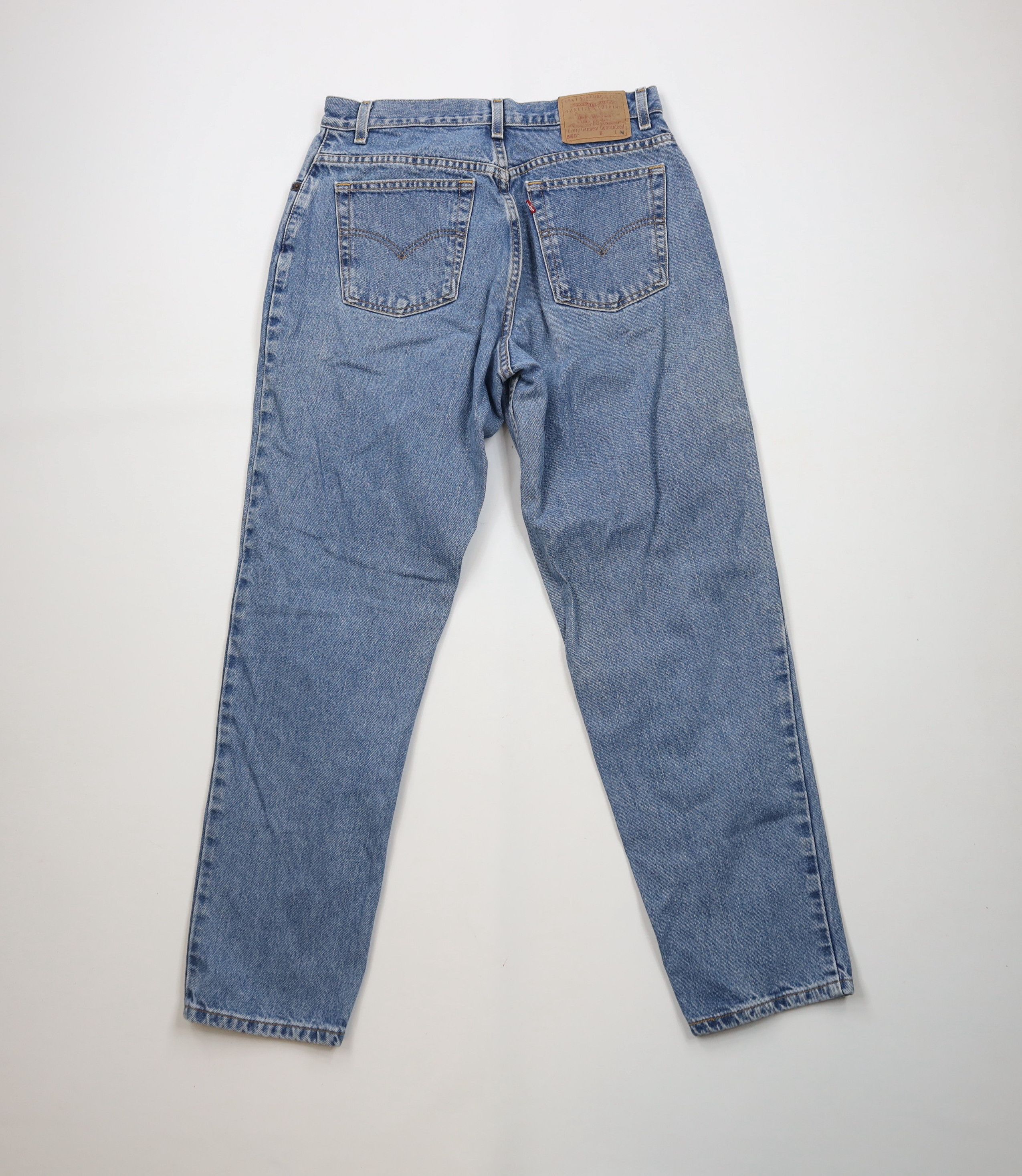 Levi's × Vintage Vintage Y2K 2002 Levis 550 Relaxed Fit Tapered Leg Jeans Size 36" / US 14 / IT 50 - 11 Thumbnail