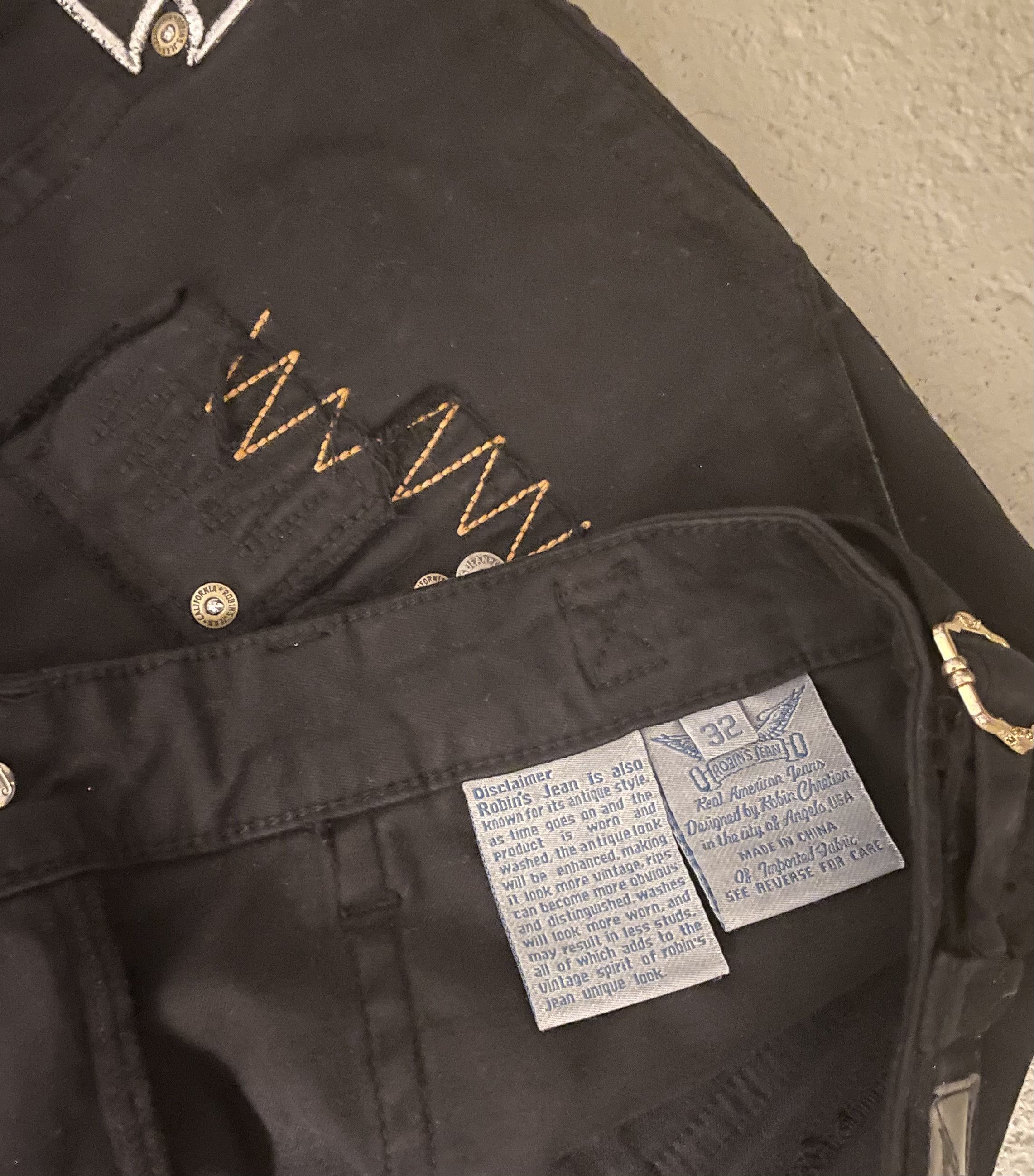 Robins Jeans ROBIN JEANS - CALL OF DUTY BLACK ROCK N ROLL CODS Size US 32 / EU 48 - 4 Thumbnail