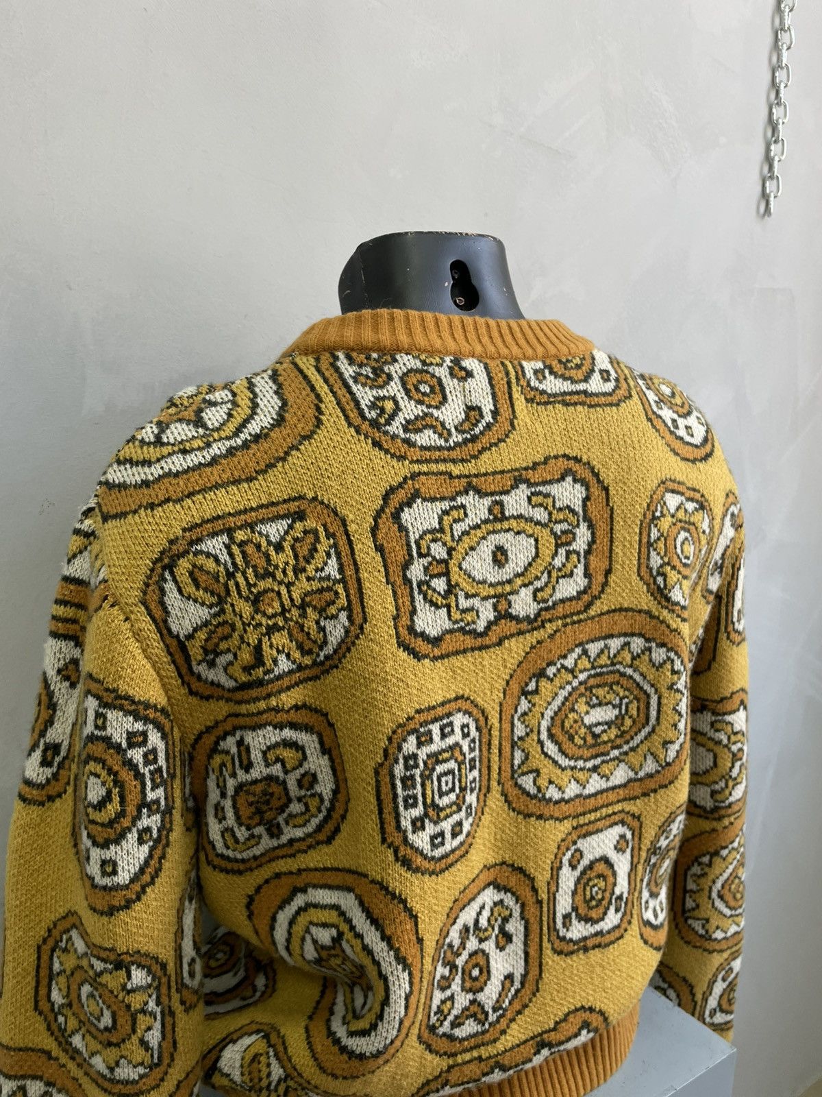 Levi's Vintage Clothing Levis vintage crazy print 90s wool sweater y2k Size US M / EU 48-50 / 2 - 10 Thumbnail