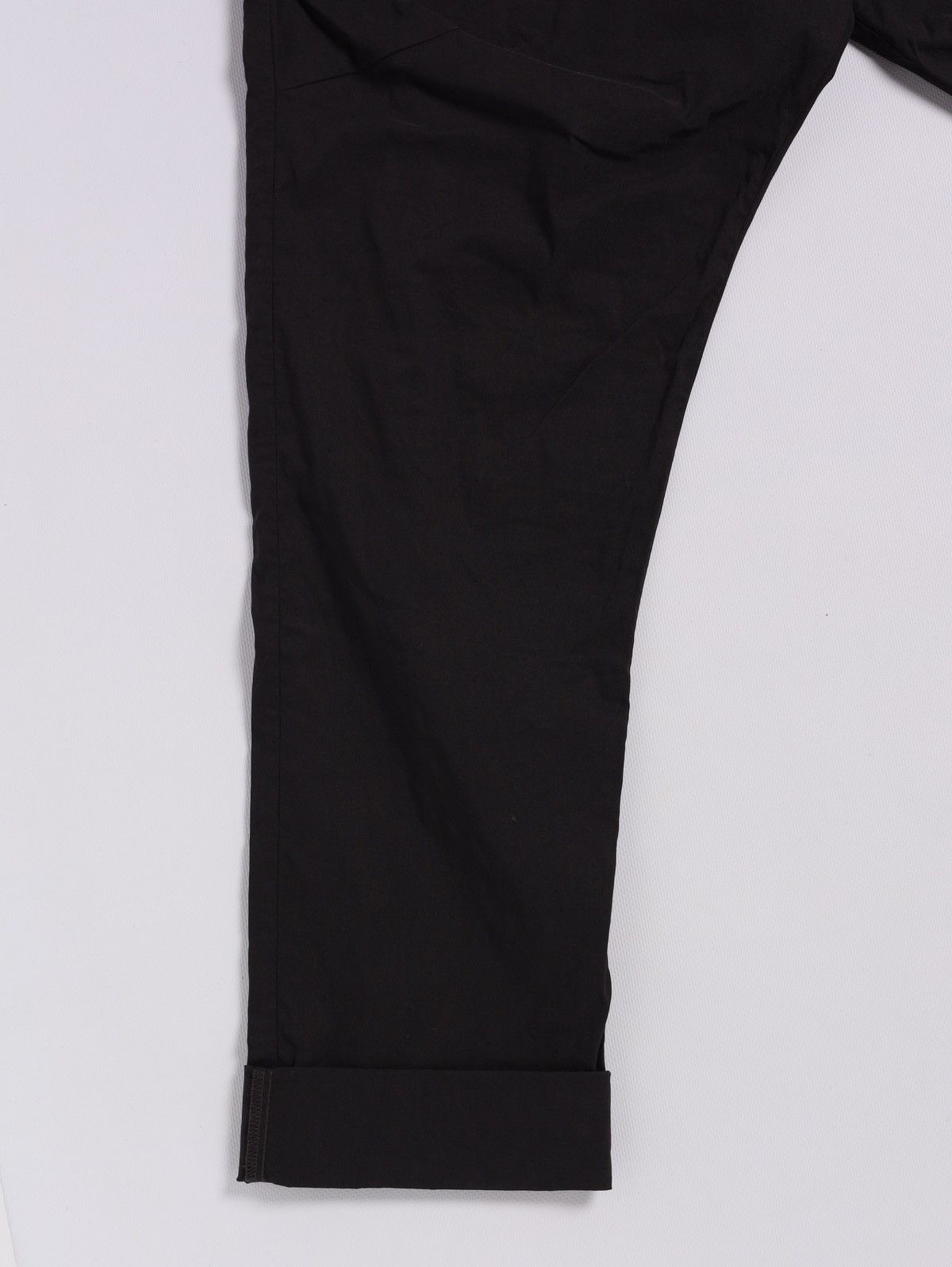 Rundholz Rundholz Black Label Dark Navy Linen Cotton Nylon Wide Pants Size 28" / US 6 / IT 42 - 7 Thumbnail