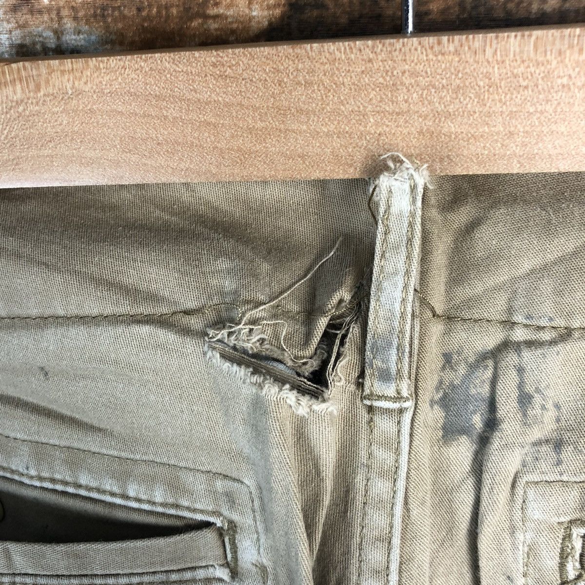 Japanese Brand DLL Gladiotor Brown Cargo Multpocket Pants #C111 Size US 33 - 19 Thumbnail