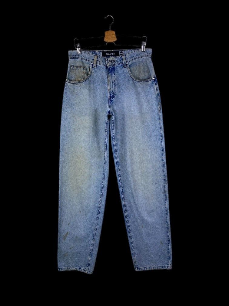 RARE Vintage Levis 90s Baggy Silvertab loosedirty distressed