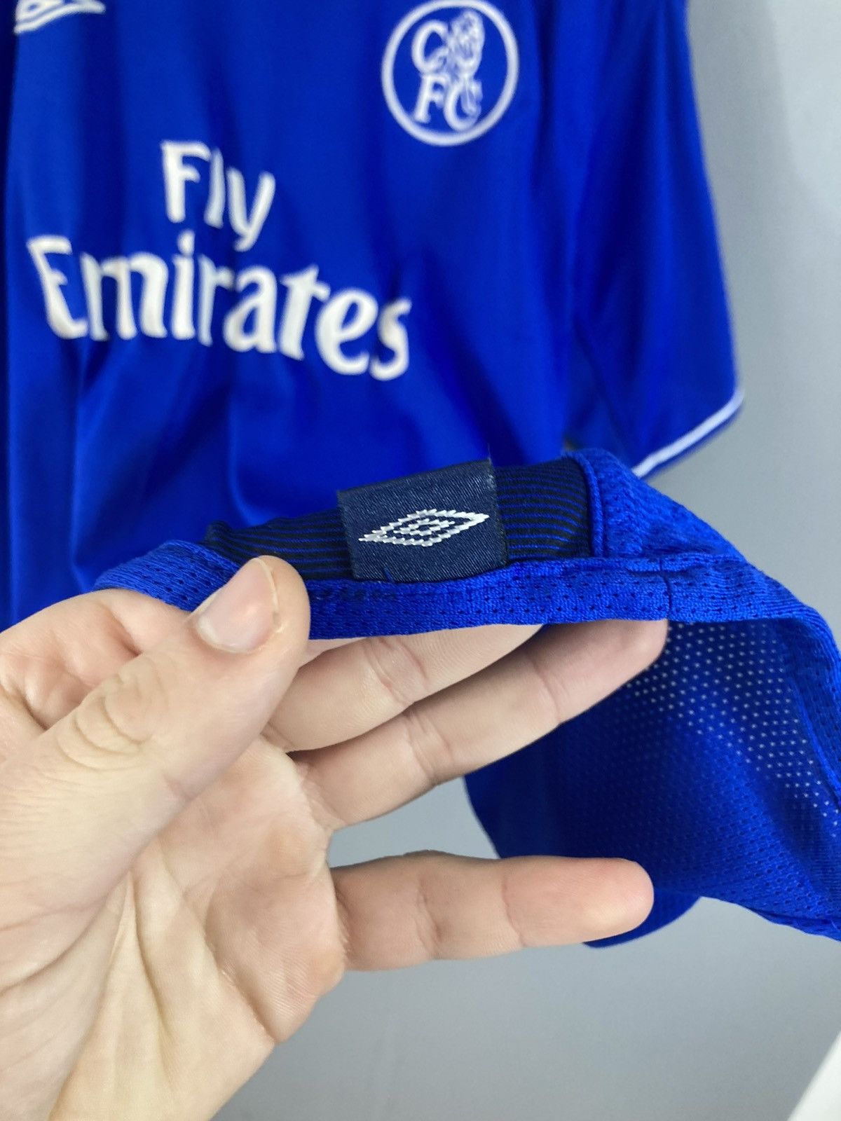 Chelsea Soccer CHELSEA 2003/04 FOOTBALL SHIRT SOCCER JERSEY UMBRO Size US M / EU 48-50 / 2 - 5 Thumbnail