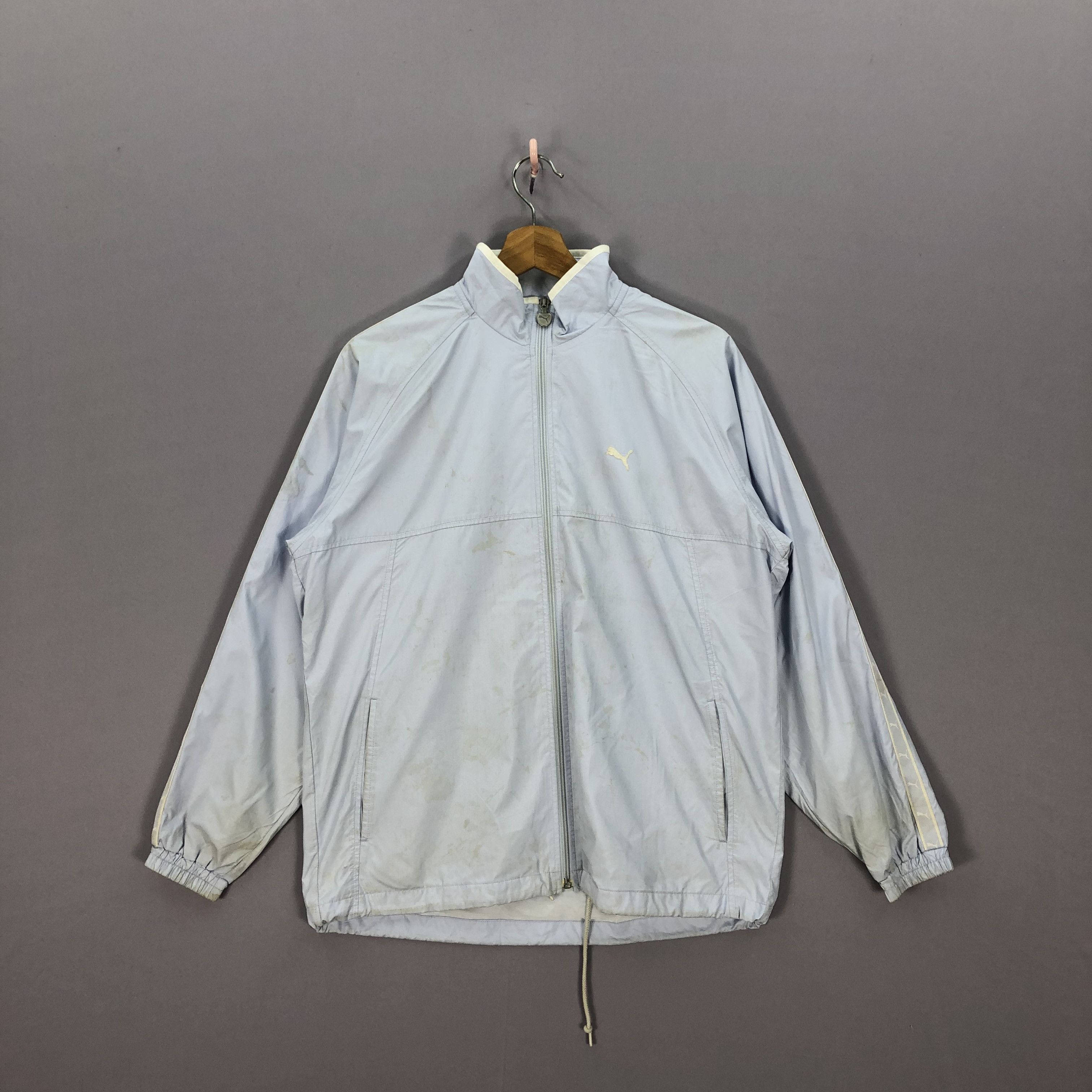 Puma × Vintage Vintage Puma Windbreaker Zipper Jacket Size US L / EU 52-54 / 3 - 1 Thumbnail