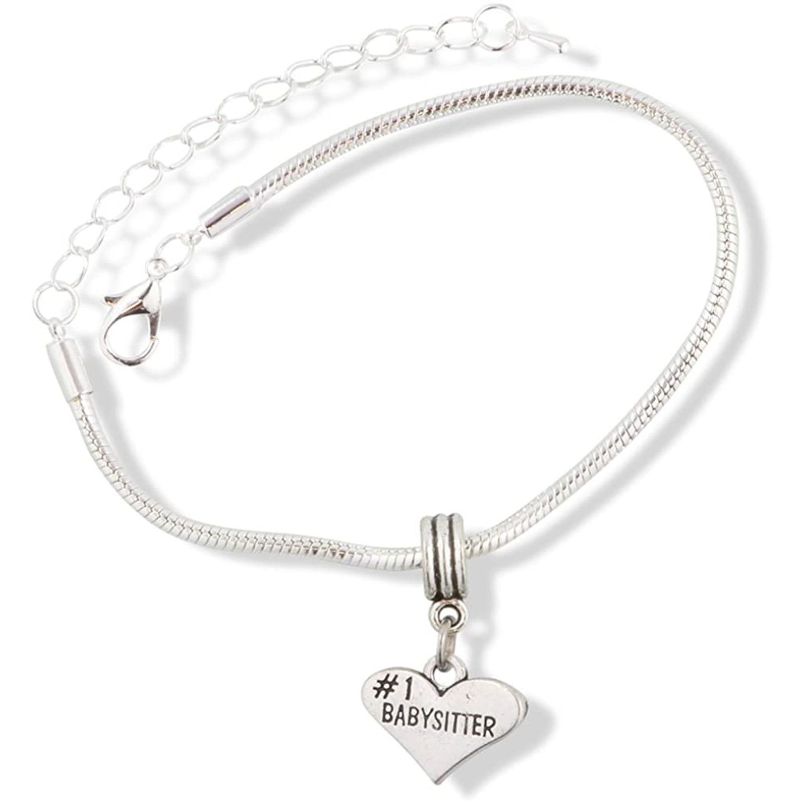 & Other Stories Babysitter Bracelet - #1 Baby Sitter Stainless Size ONE SIZE - 1 Thumbnail